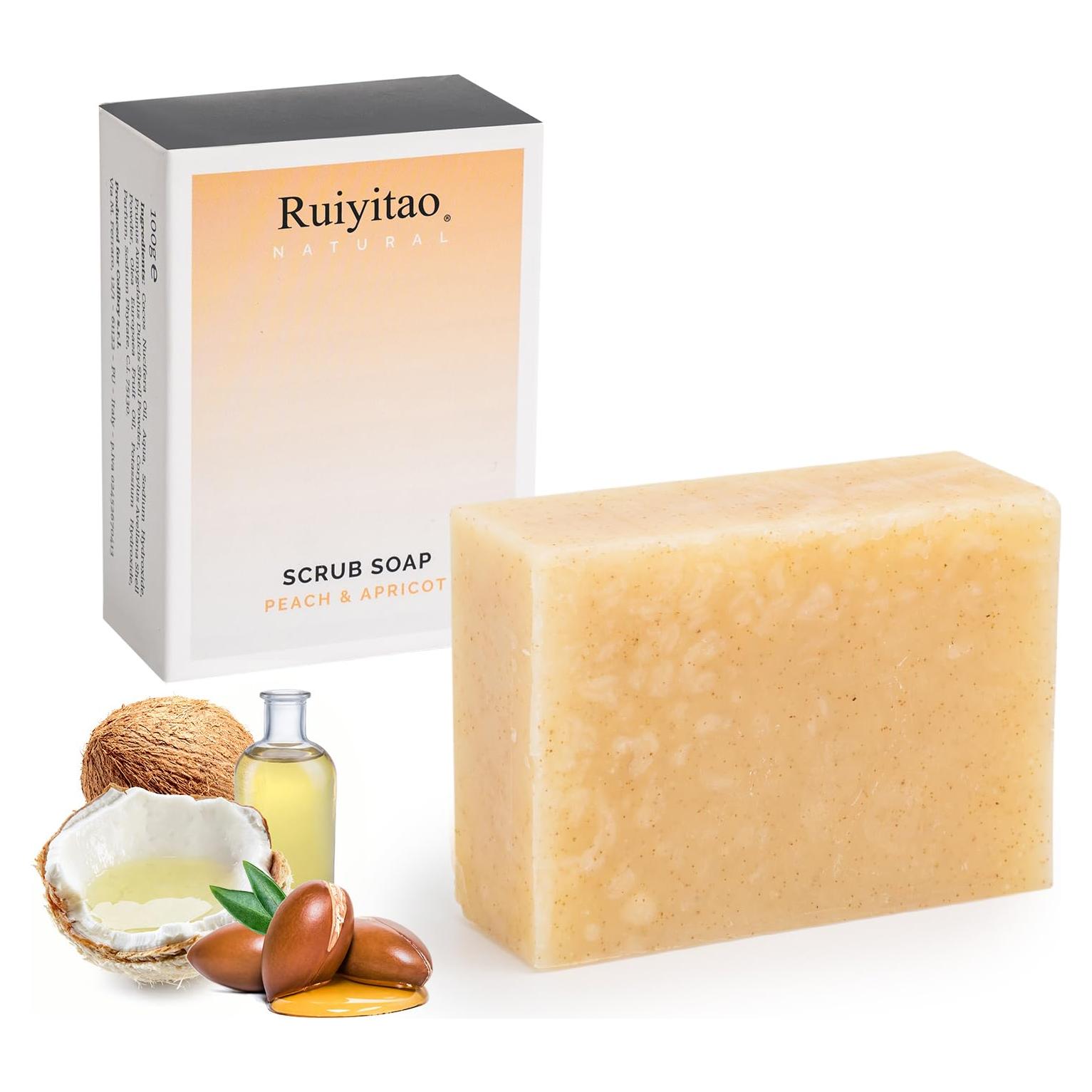 Jabón Ácido Kójico Ruiyitao 102g Hidratante y Aclarador