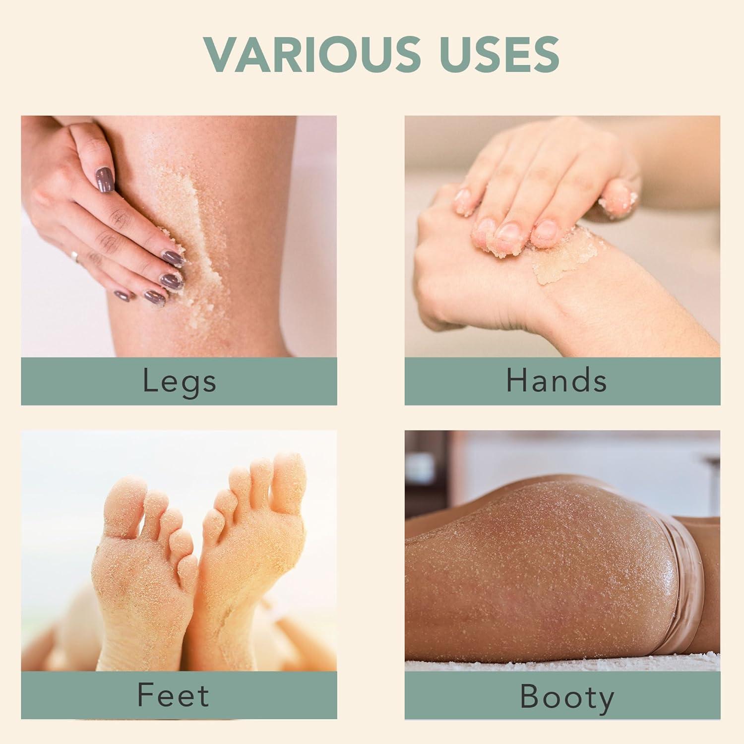 Exfoliante Corporal Orgánico Menta y Árbol de Té 283g