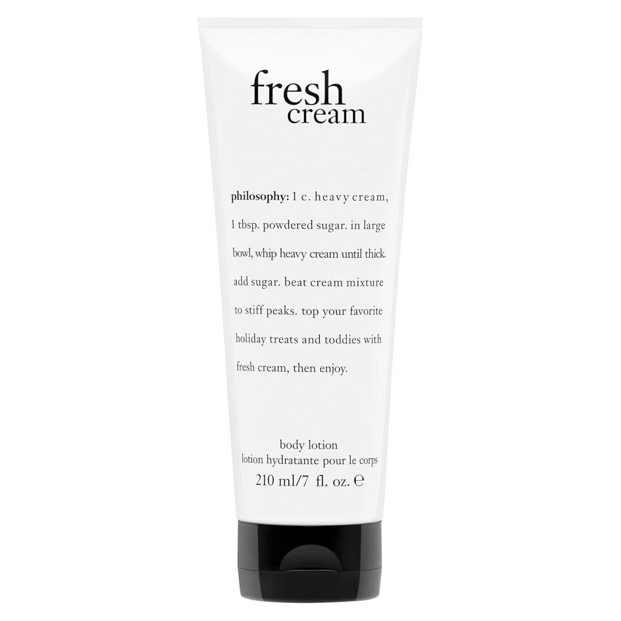 Loción Corporal Crema Fresca Philosophy 207 ml - Vainilla y Tonka