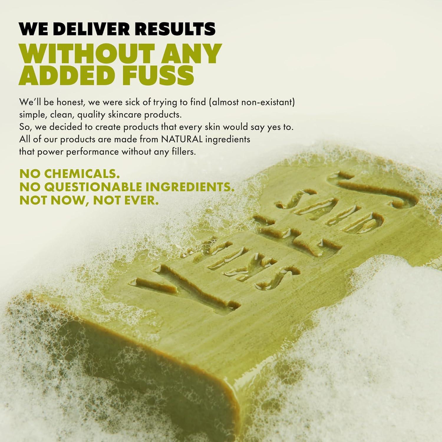 Jabón de Aceite de Oliva Skin Said Yes - Set de 4 Barras 204g