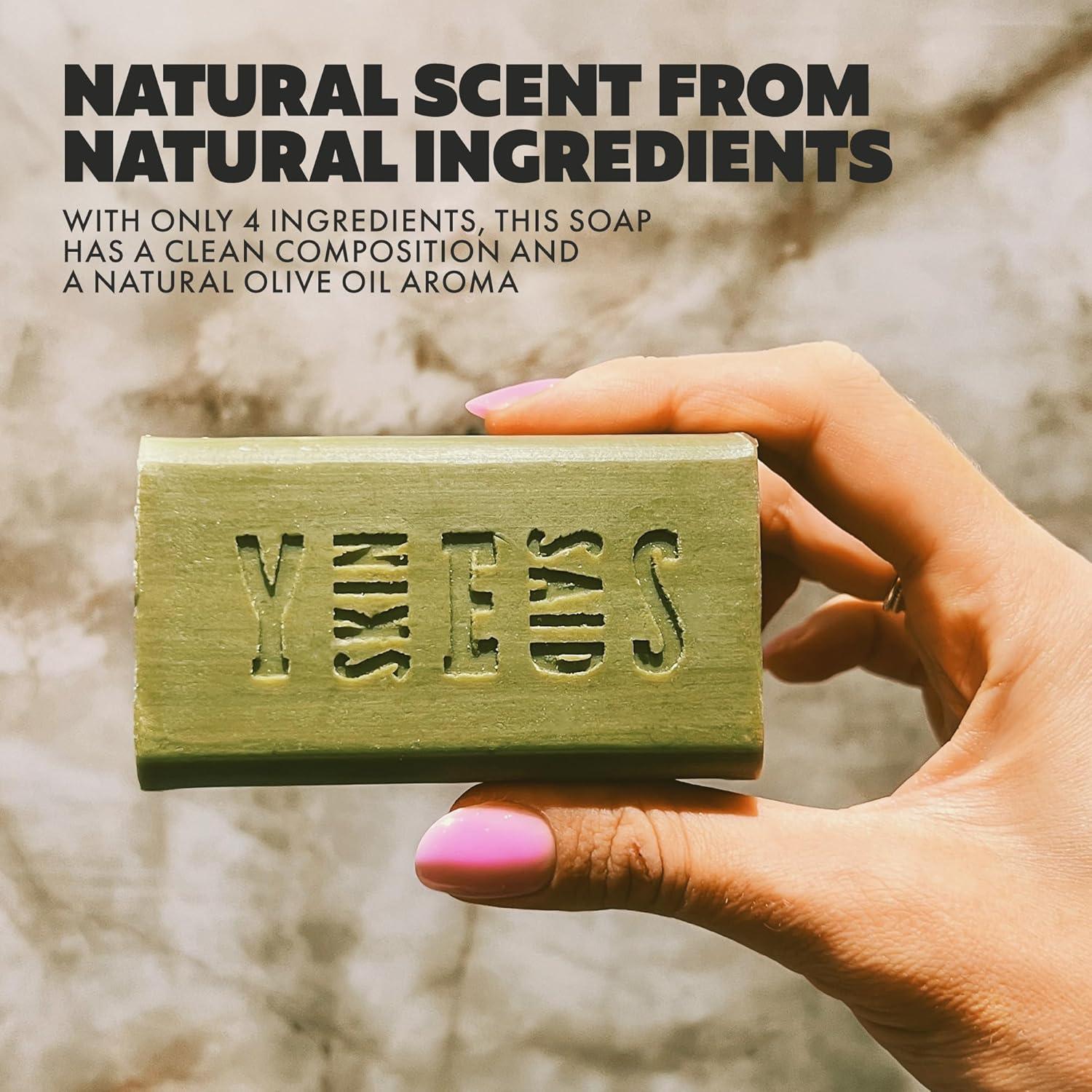 Jabón de Aceite de Oliva Skin Said Yes - Set de 4 Barras 204g