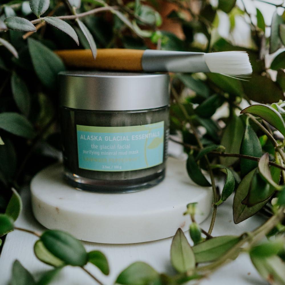 Mascarilla Facial Purificante Alaska Glacial 99.22g - Vainilla y Lavanda