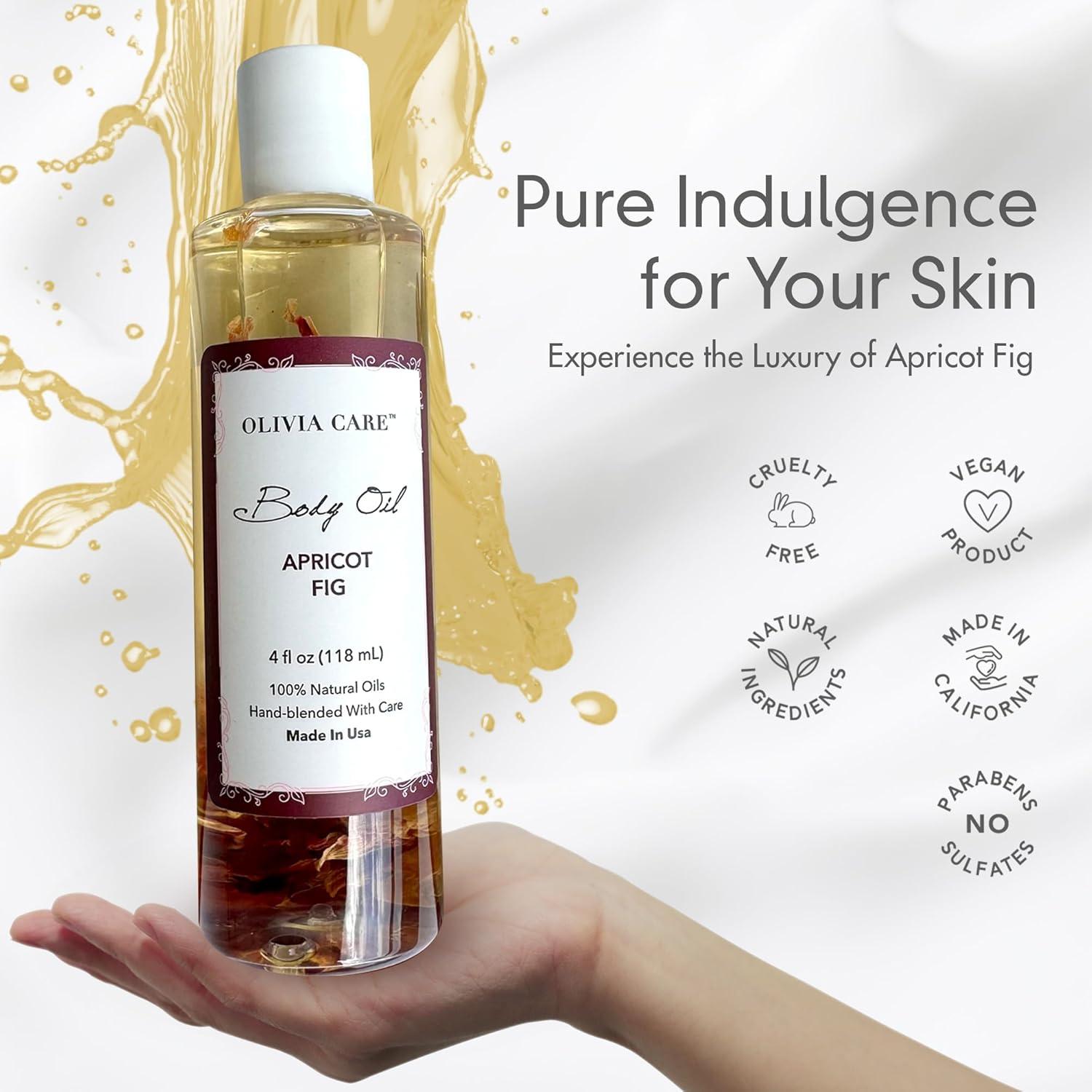 Aceite Corporal Olivia Care Higo de Albaricoque 113g Natural