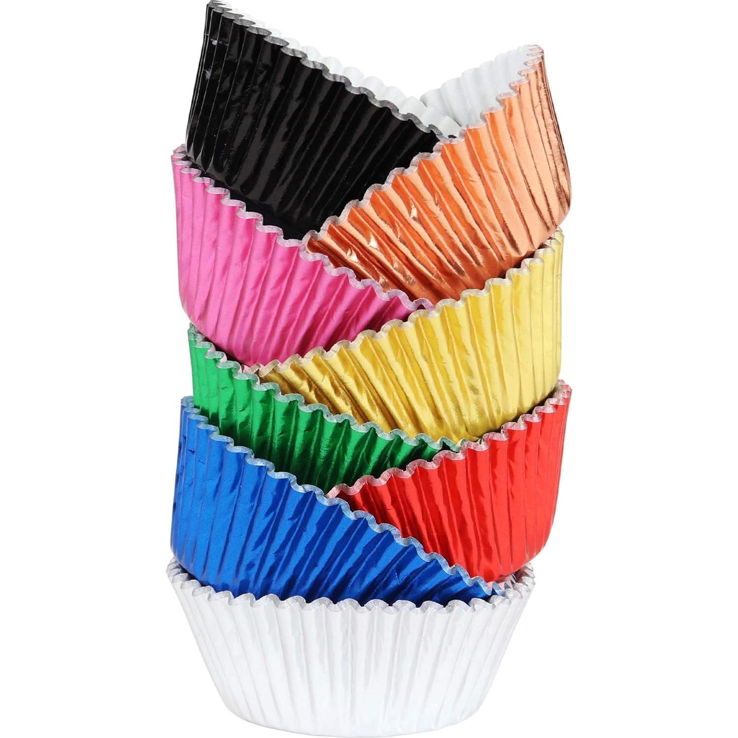 Cápsulas de Hornear PME Multicolor 50mm - 100 Unidades