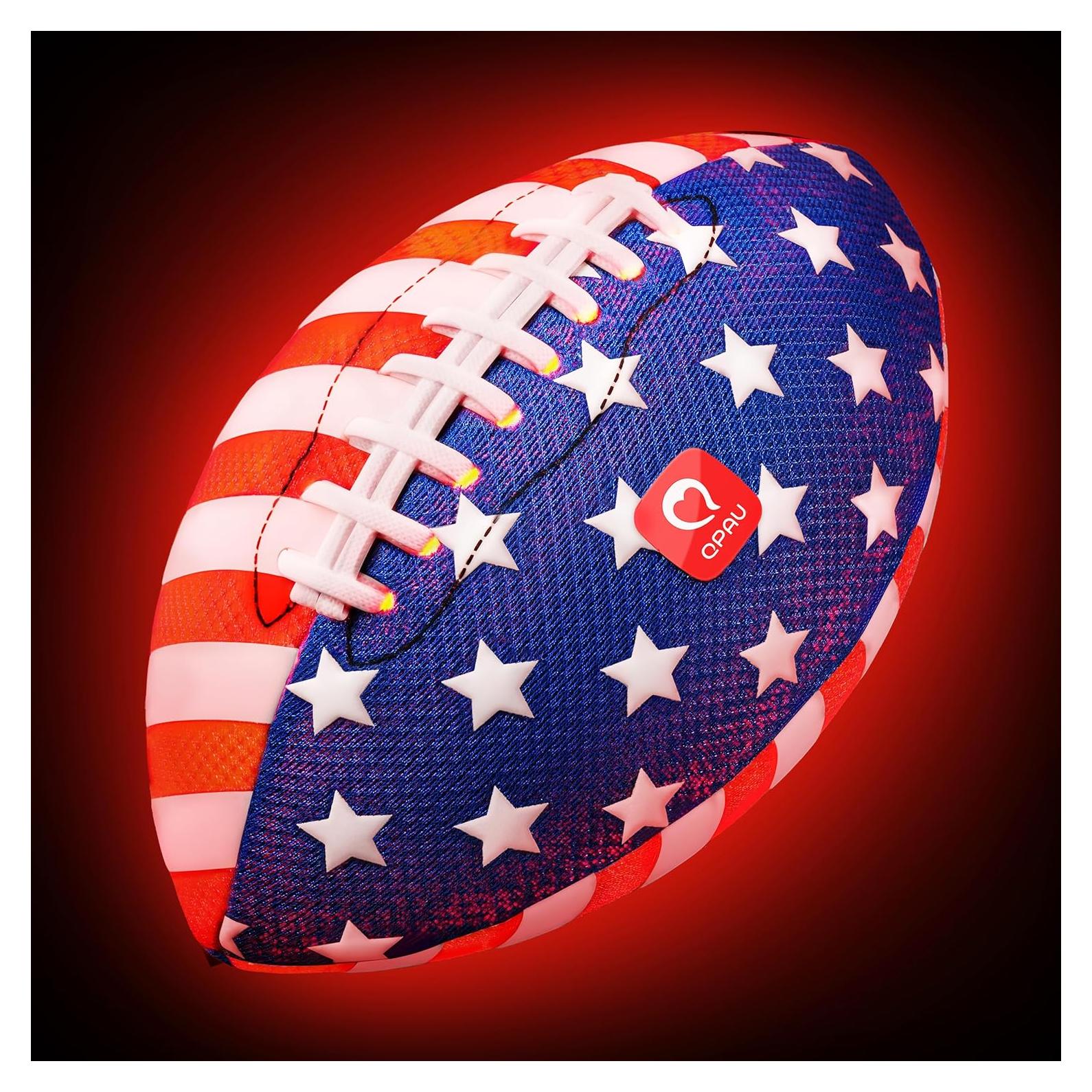 Pelota de Fútbol Iluminada QPAU 10.5" para Niños y Adolescentes