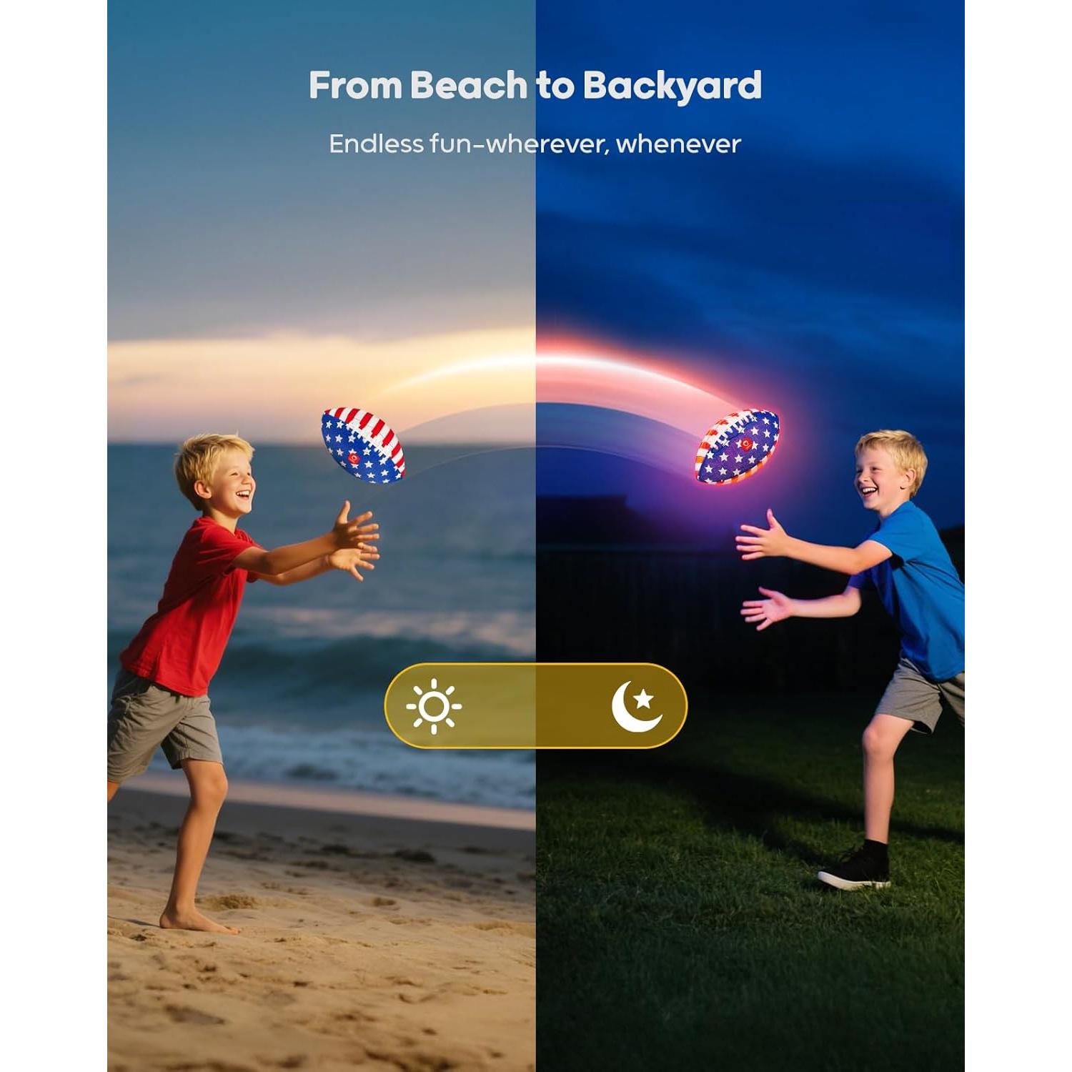 Pelota de Fútbol Iluminada QPAU 10.5" para Niños y Adolescentes