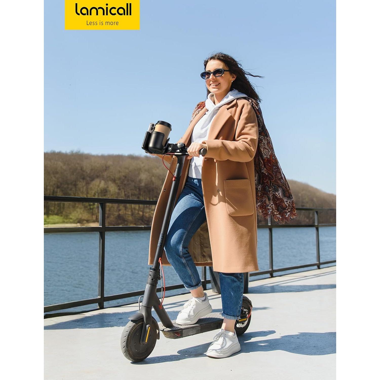 Soporte para Taza y Teléfono Lamicall Universal 2-en-1