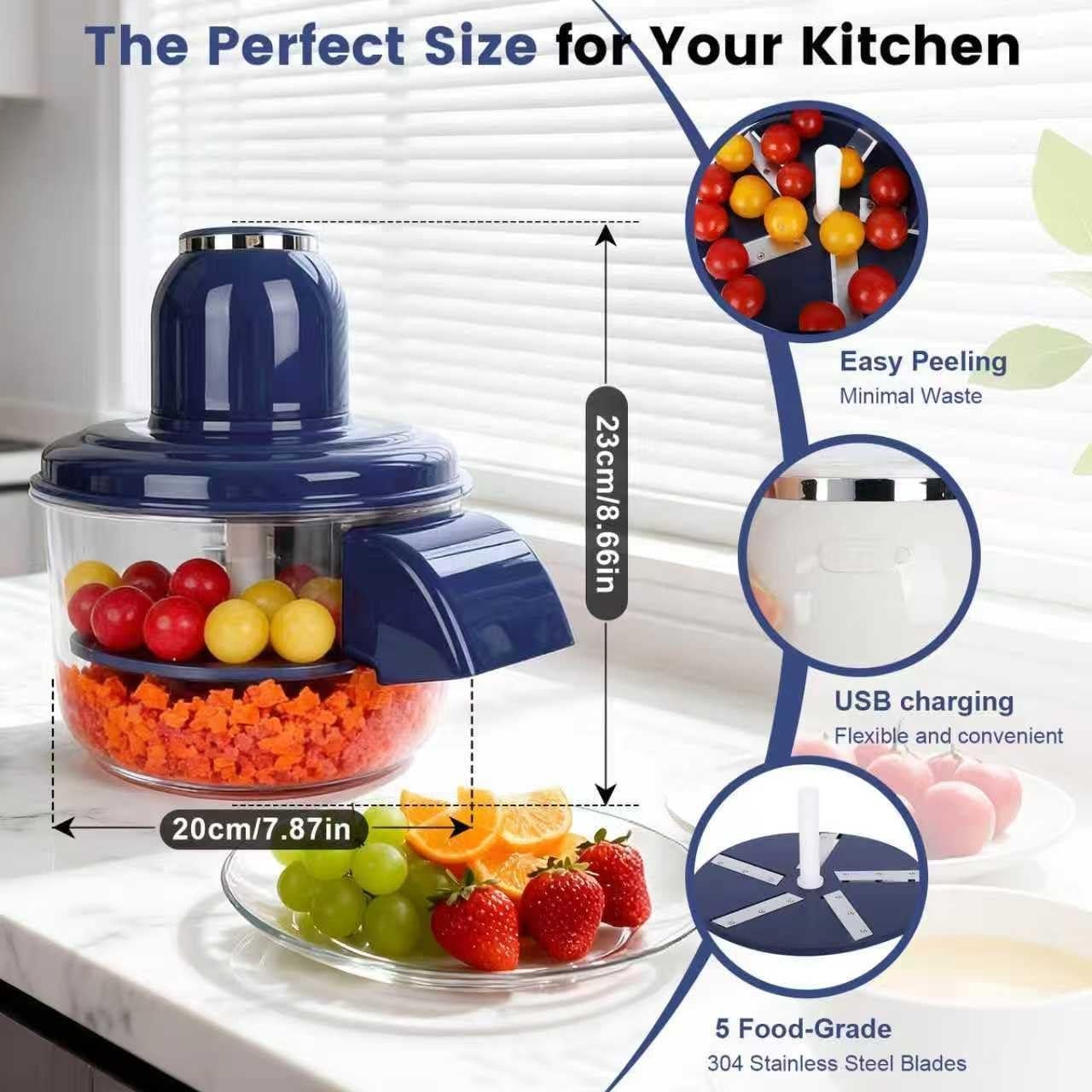 Peladora Automática de Uvas y Ajo YZJSGOOD - Multifuncional