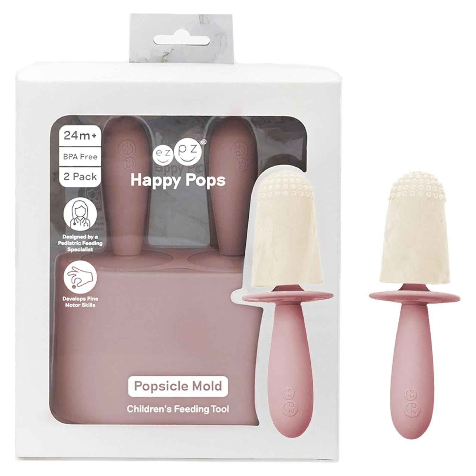 Moldes para Paletas ezpz Happy Pops Sonrosado 24+ Meses