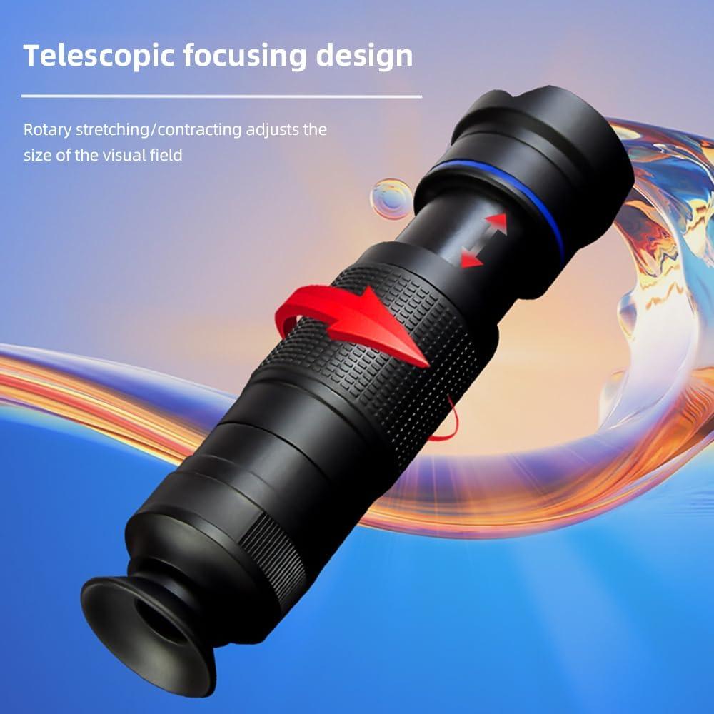 Kit Lente Telefoto Andoer 36X para Smartphone con Trípode