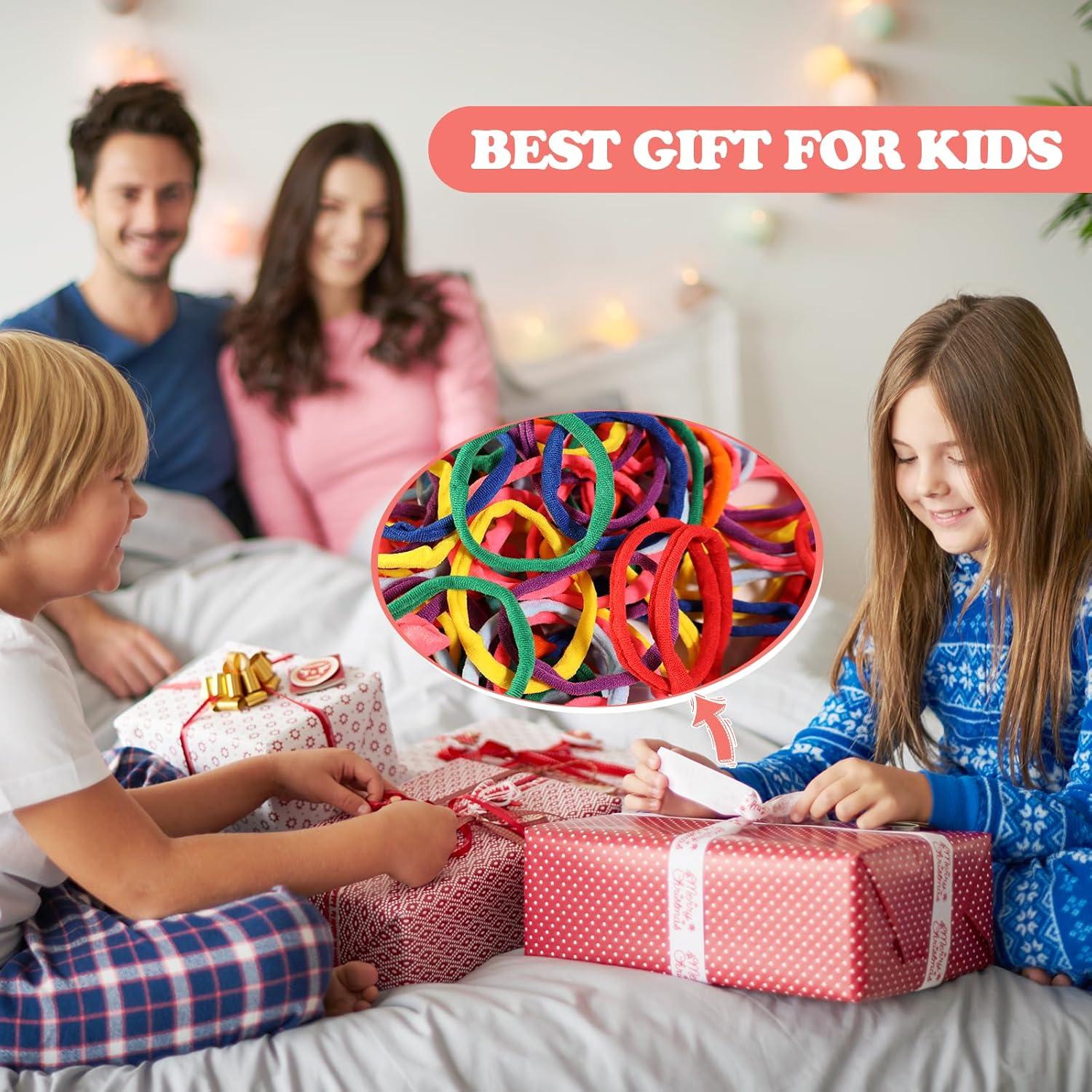 Bucles de Telar Huoszpk 1000 PCS 10 Colores 7" (17.78 cm) Nylon