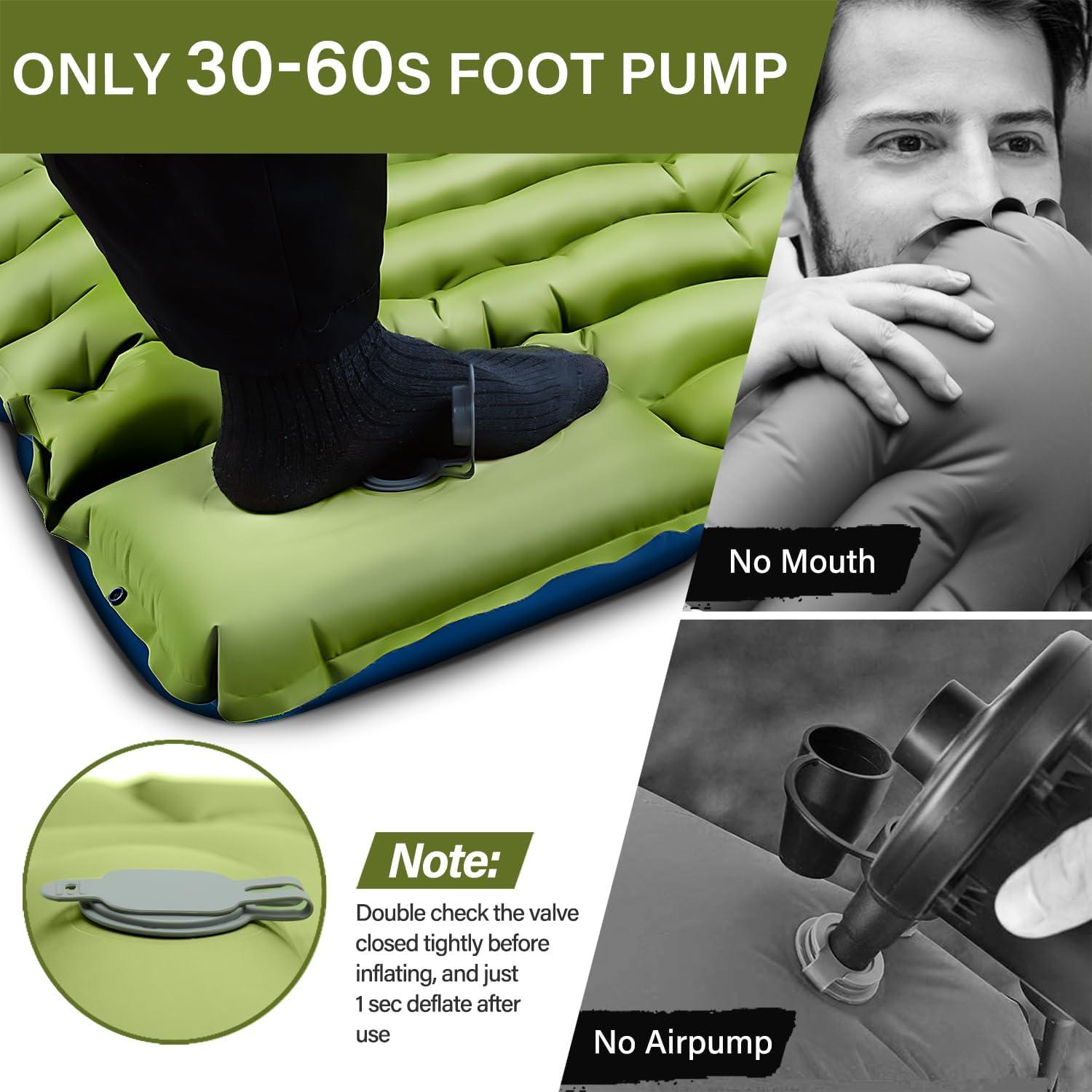 Almohadilla de Camping Yuzonc CQD-US Ultraligera 3cm