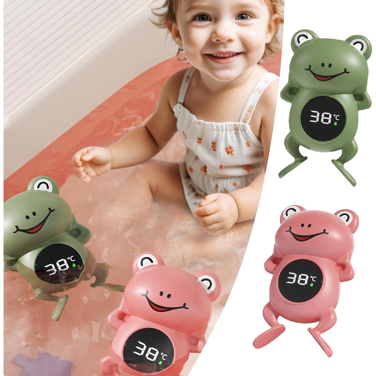 Termómetro de Baño Digital Genérico Rana Verde para Bebés