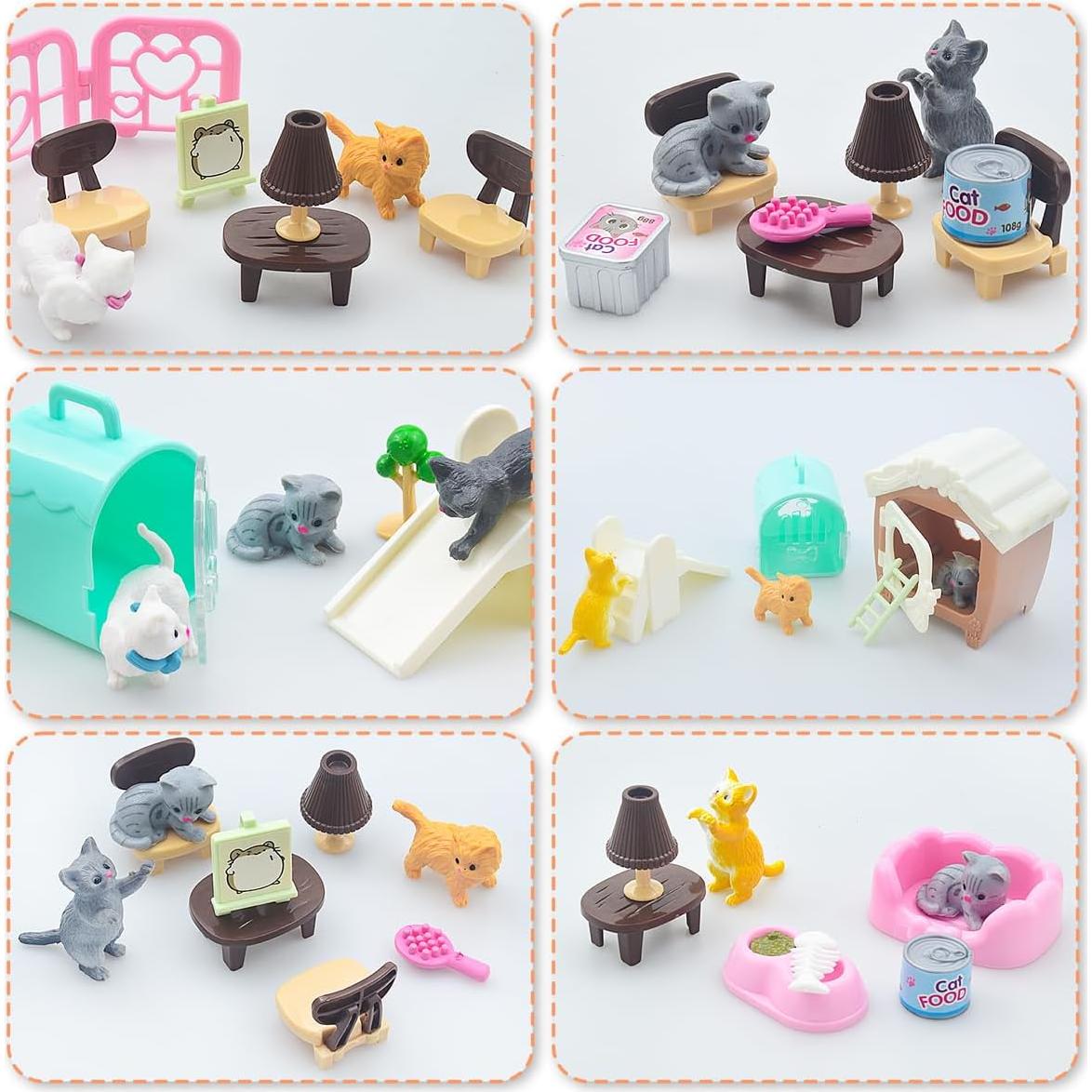 Juego de Imaginación para Niños iselyn - 48 Piezas de Gato