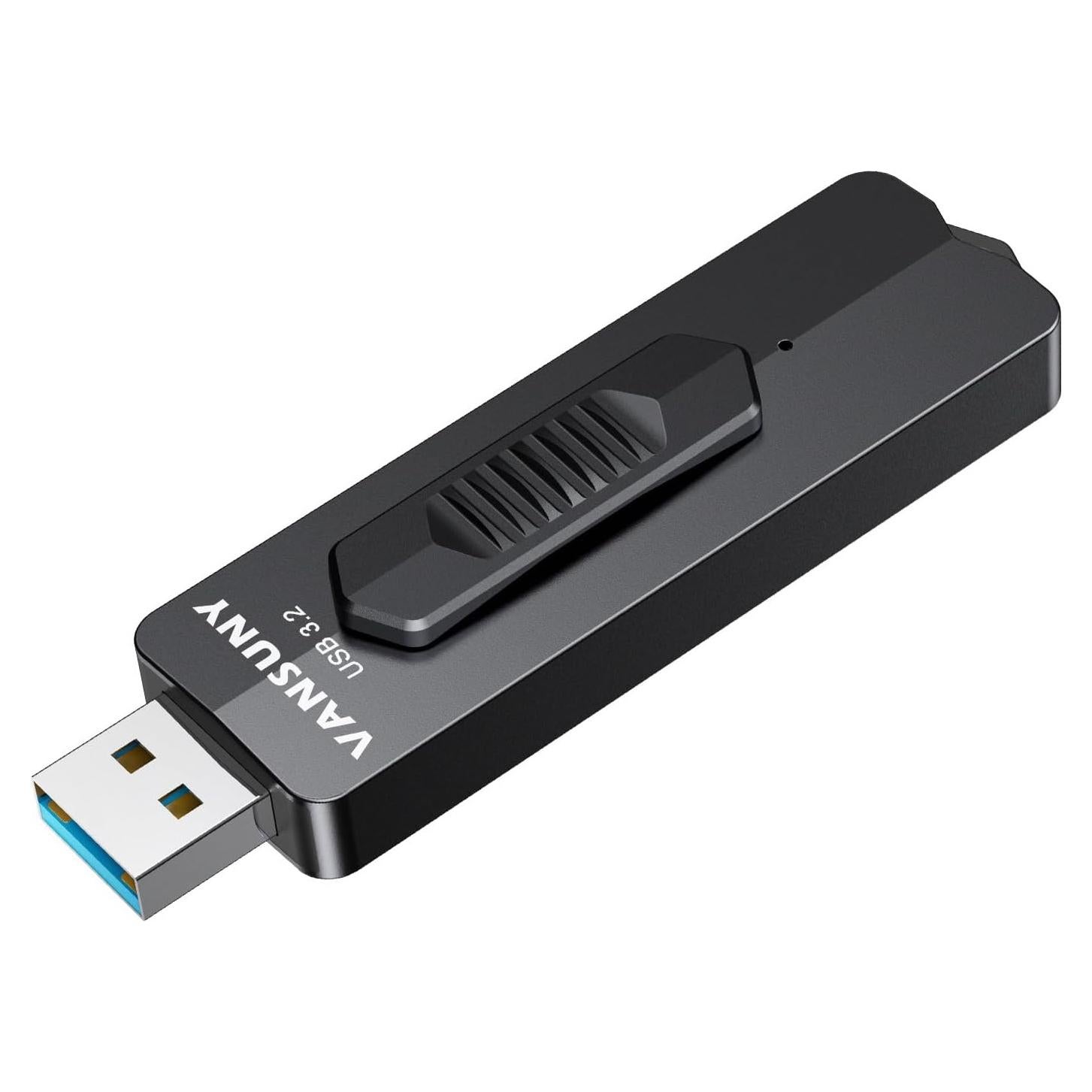 Vansuny Unidad Flash USB 3.2 256GB Metálica 400MB/s
