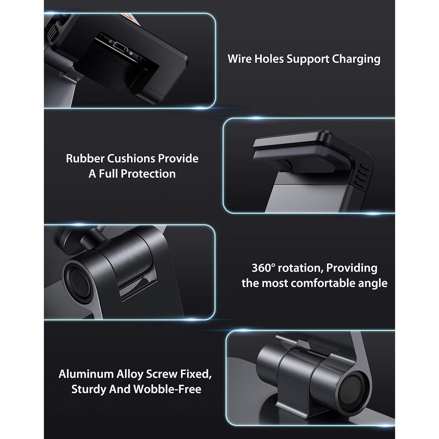 Soporte para Tabletas Maxonar AP-7XN Plegable 360° Gris