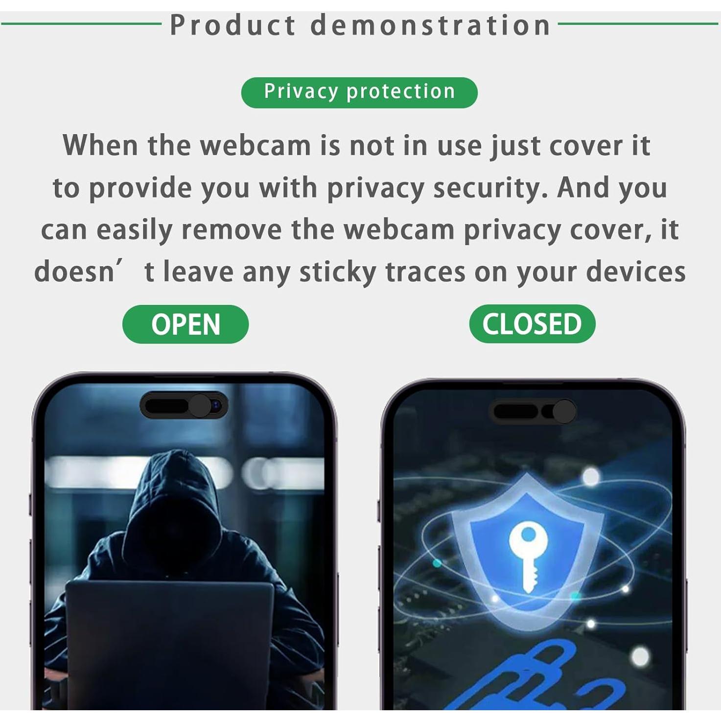 Cubierta de Cámara Frontal EYSOFT para iPhone 16 - 2 Piezas