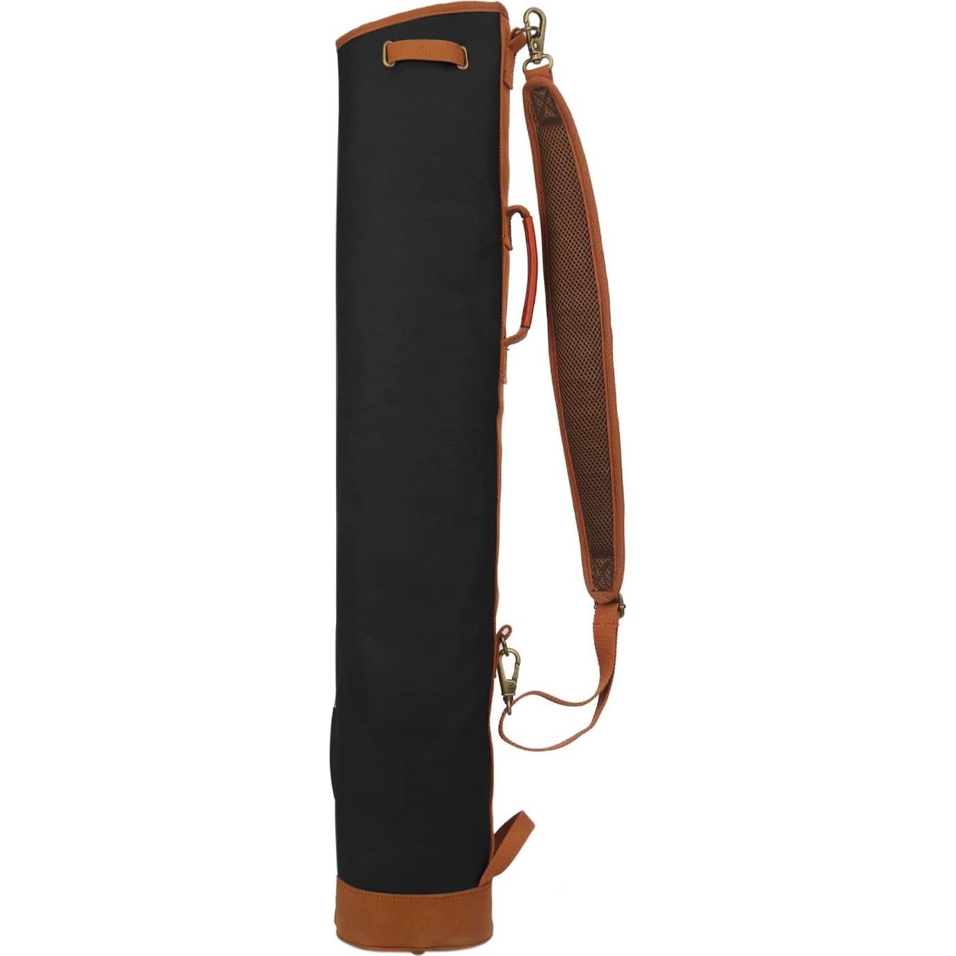 Bolsa de Transporte para Palos de Golf TOURBON Lona y Cuero