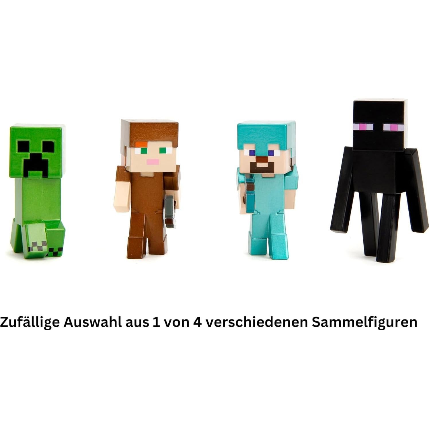 Figura Coleccionable Jada Toys Minecraft - 6.5 cm Metal