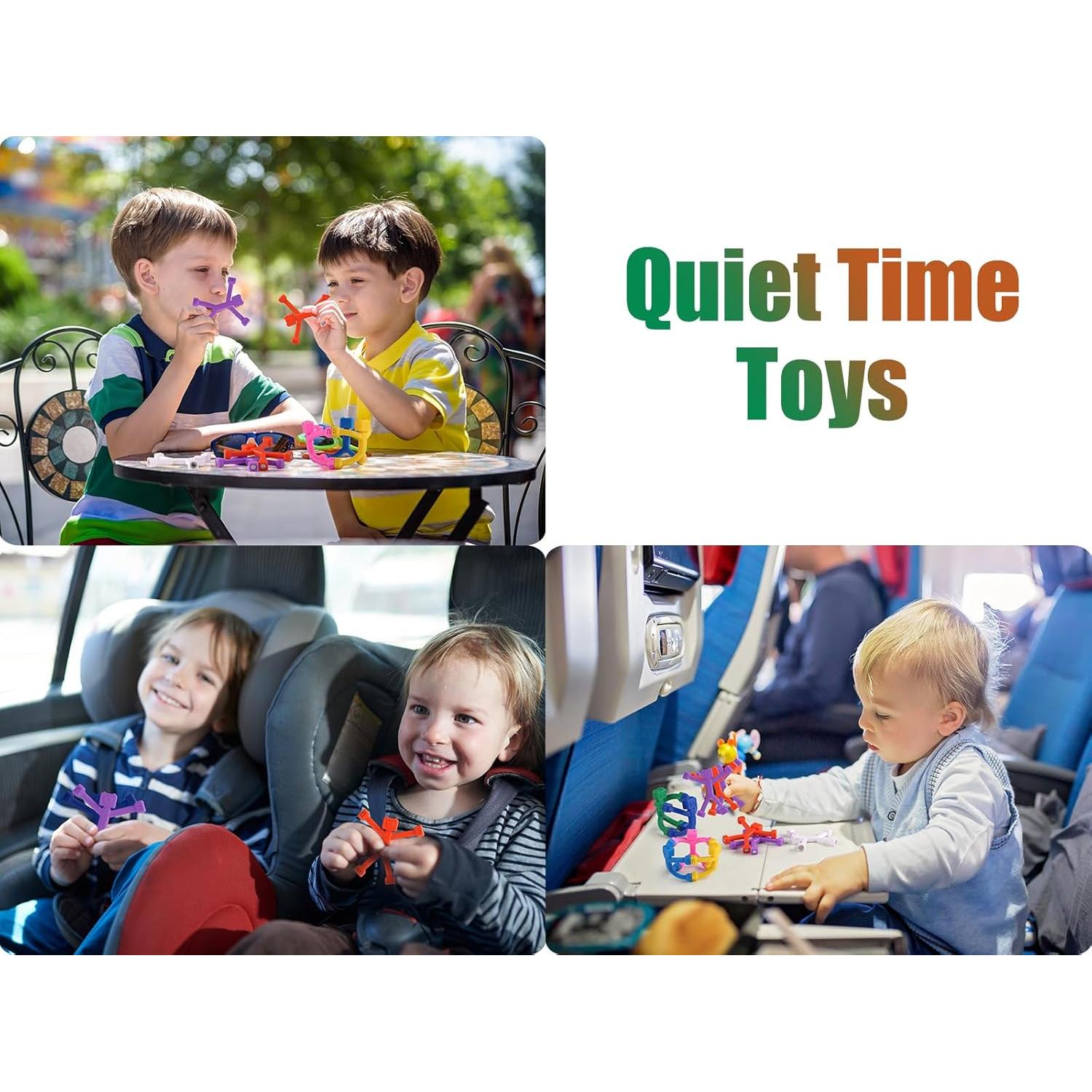 Juguetes Magnéticos para Niños BlissfulTie - 5 Pcs Creativos