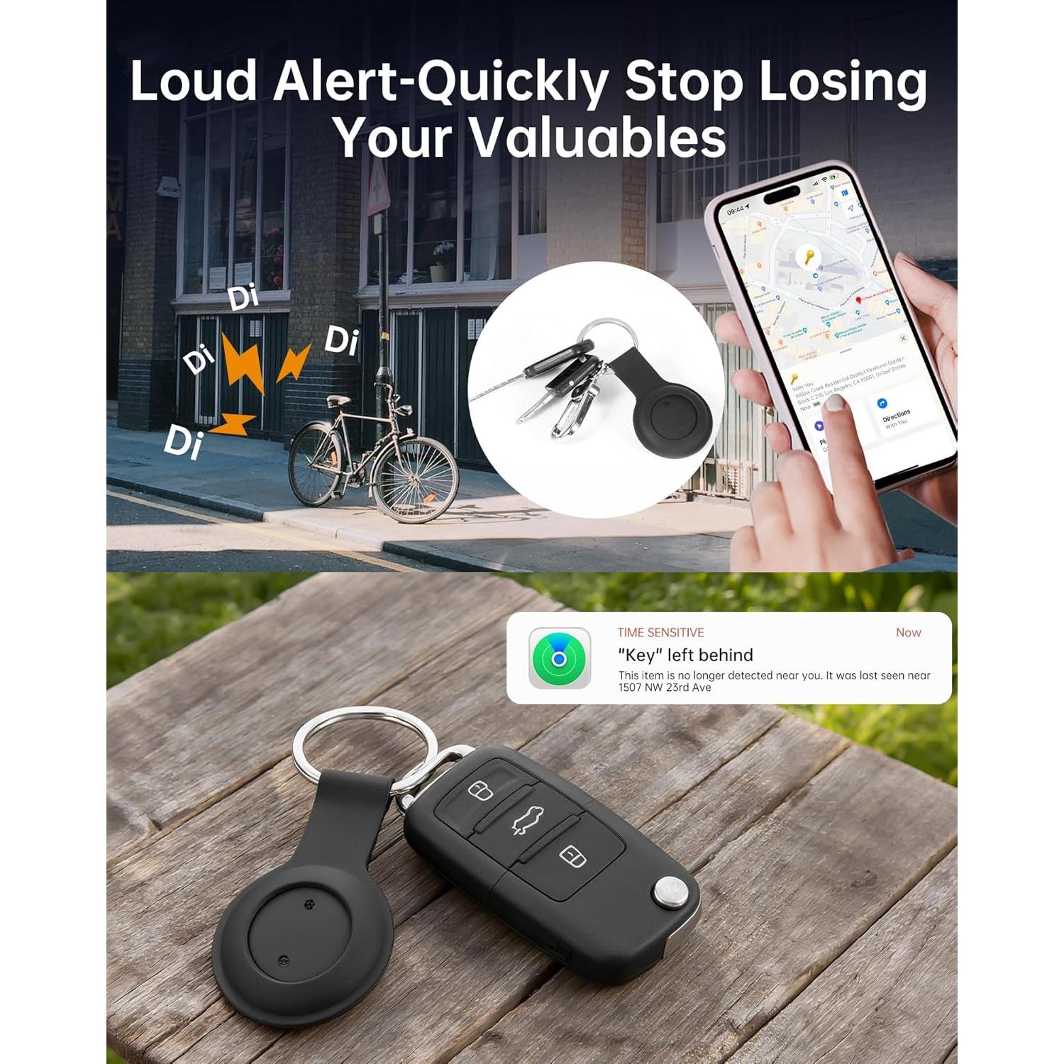 Rastreador Bluetooth Gudluky para llaves y mascotas - iOS/Android