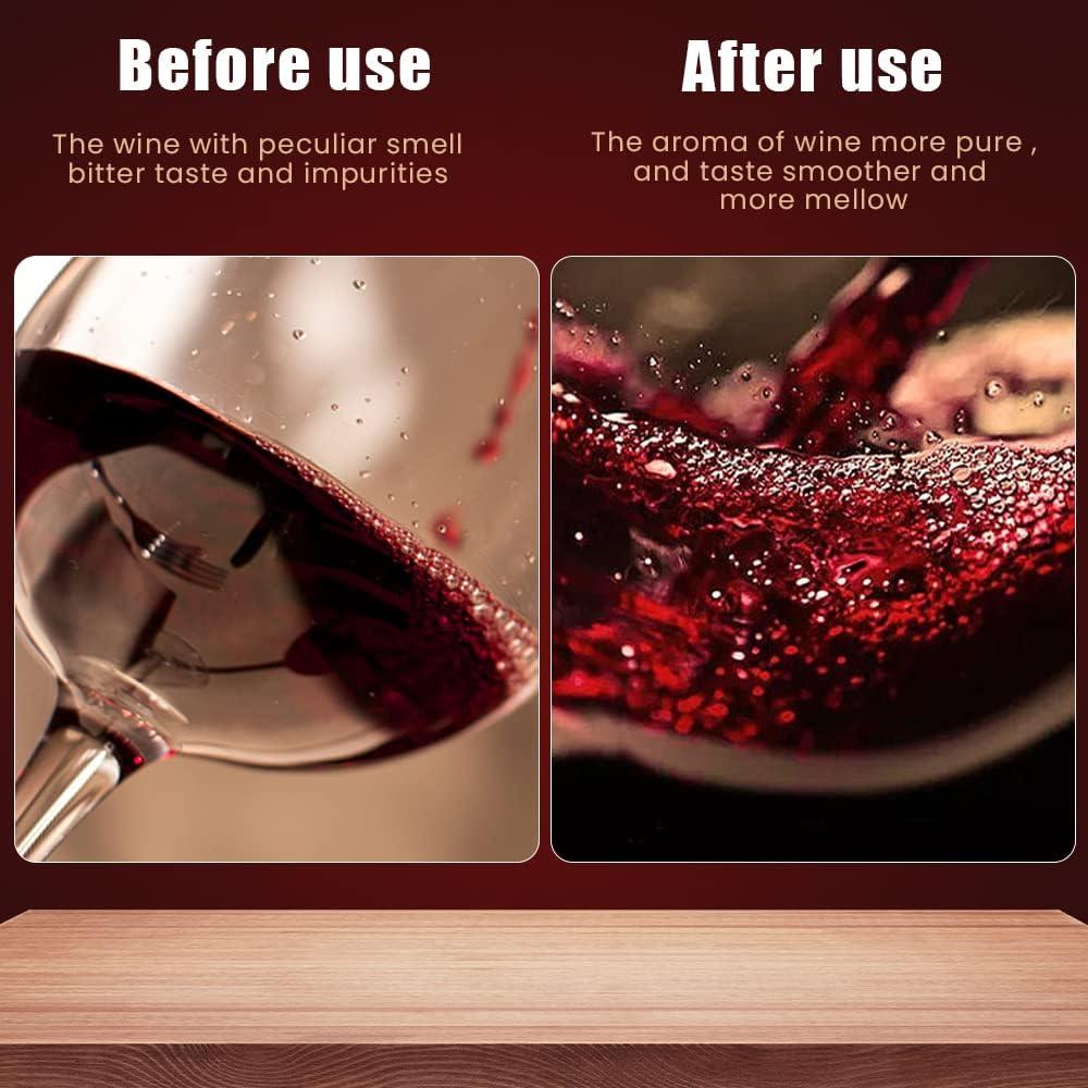 Aireador de Vino Eléctrico AIKARO Set con Sacacorchos y Tapón