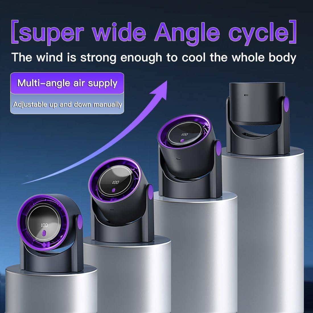 Ventilador de Mesa OHLGT F8 Silencioso 100 Velocidades 50W