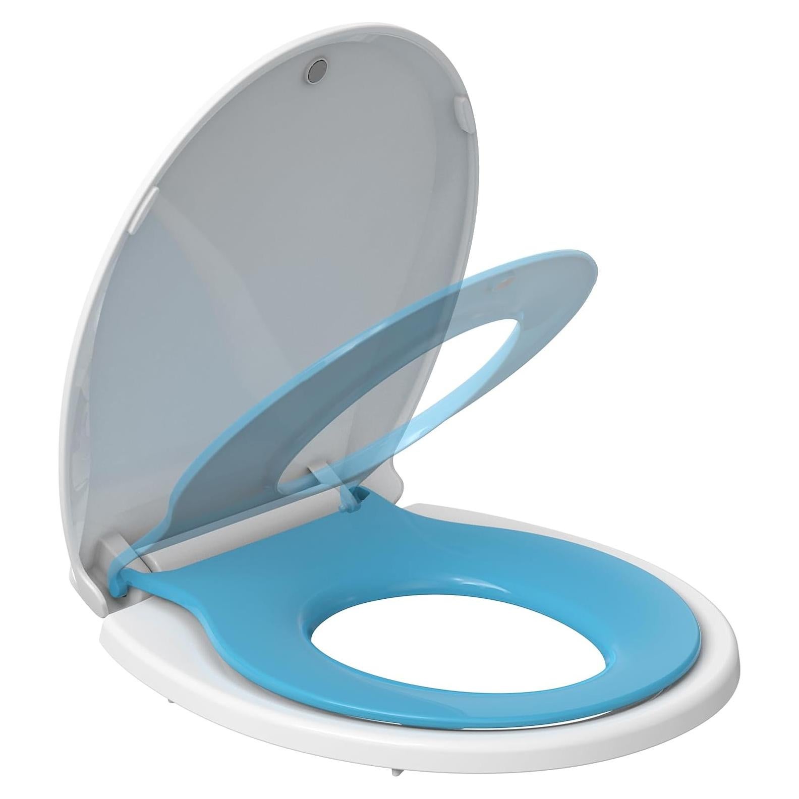 Asiento de Inodoro GarveeLife para Niños con Tapa Silenciosa