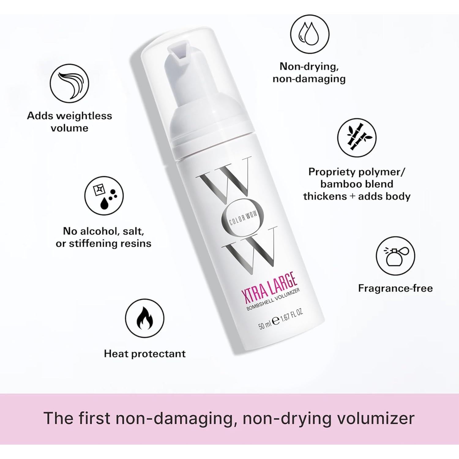 Voluminizador COLOR WOW Xtra Large 49.6 ml - Sin alcohol