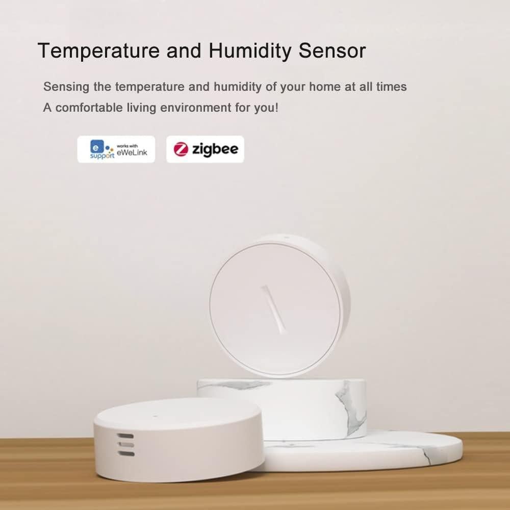 Sensor de Temperatura y Humedad QIACHIP ZigBee para Hogar