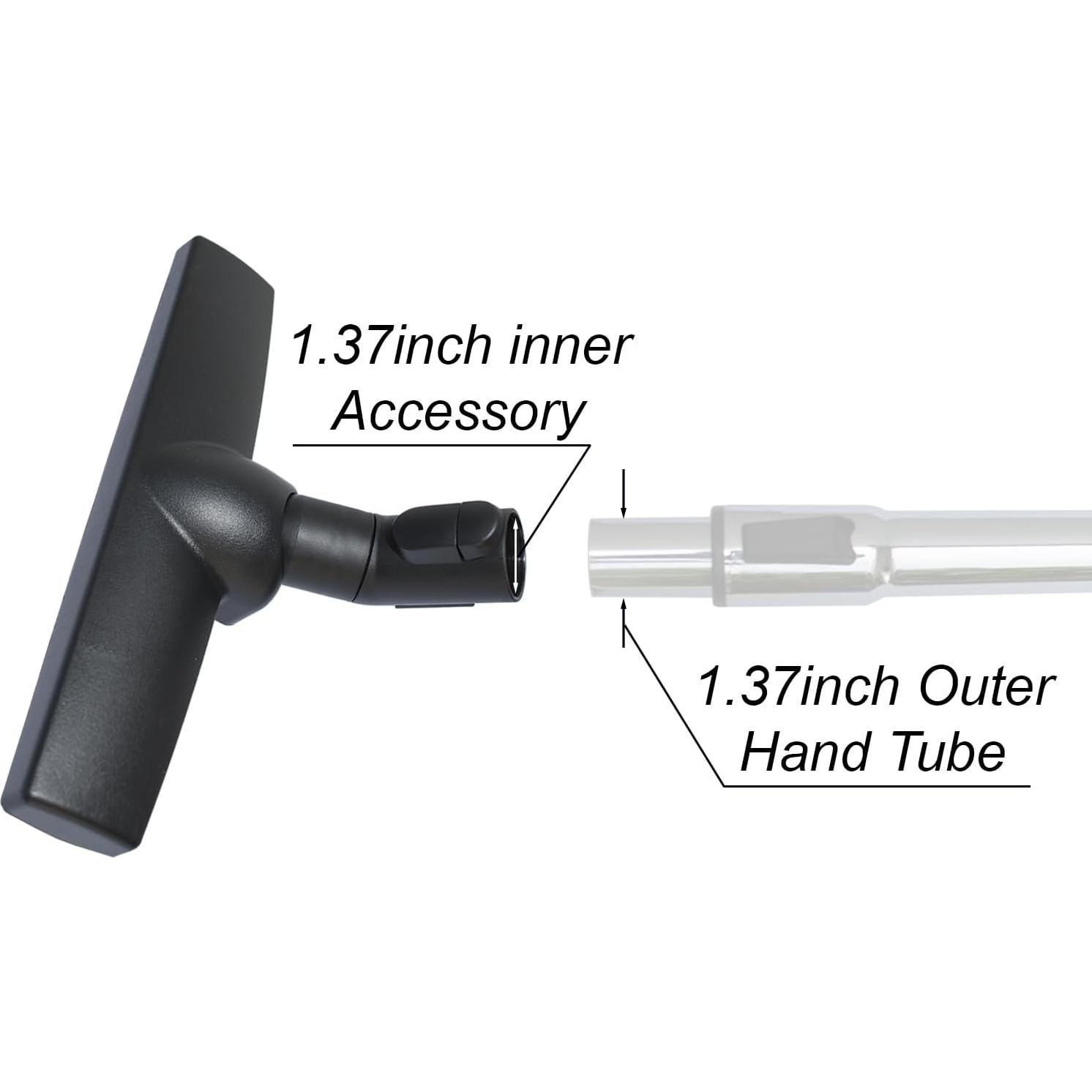 Cabezal de cepillo de aspiradora GHAMADE 30 cm con ruedas