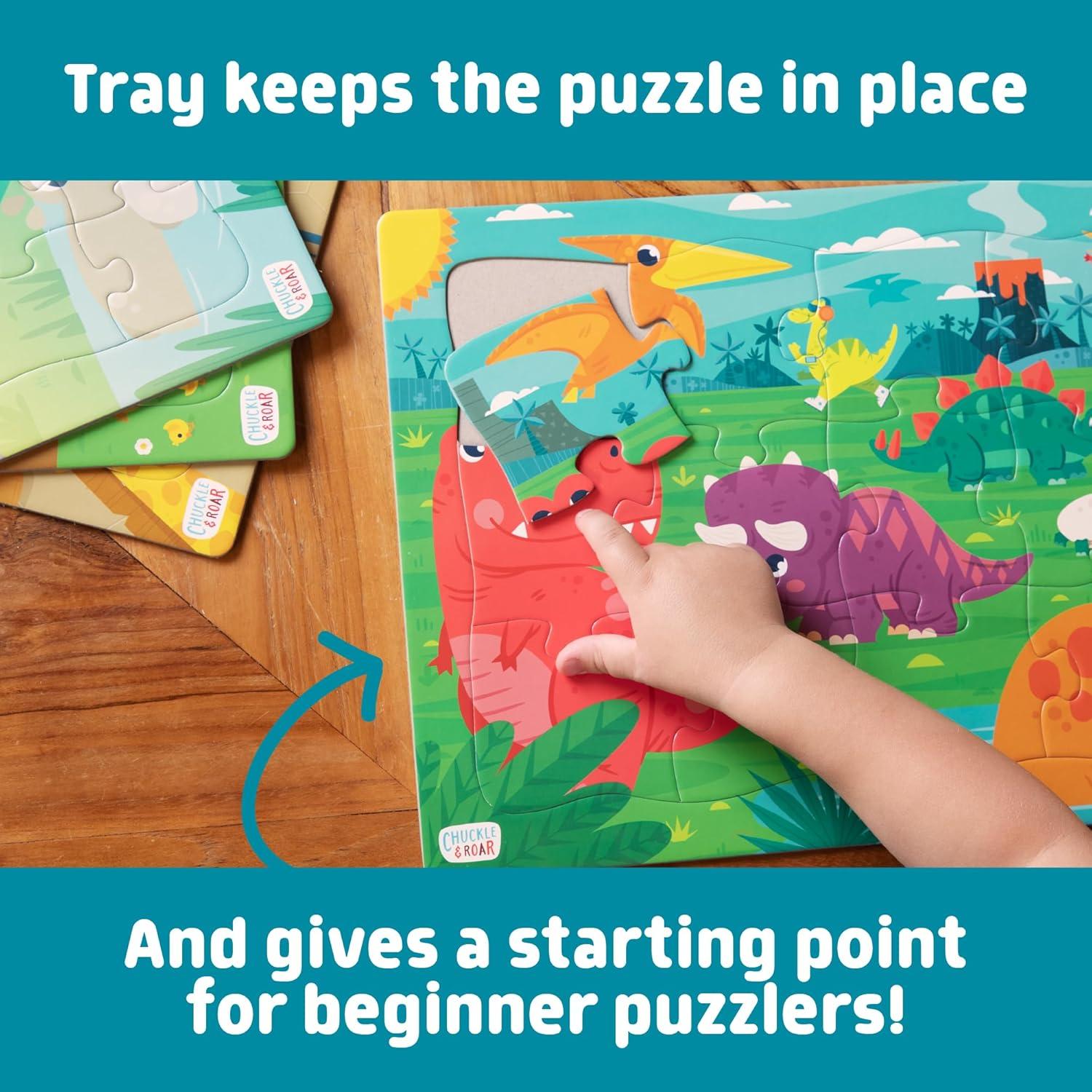 Rompecabezas en Bandeja Chuckle & Roar 4 Piezas 12/24 PC