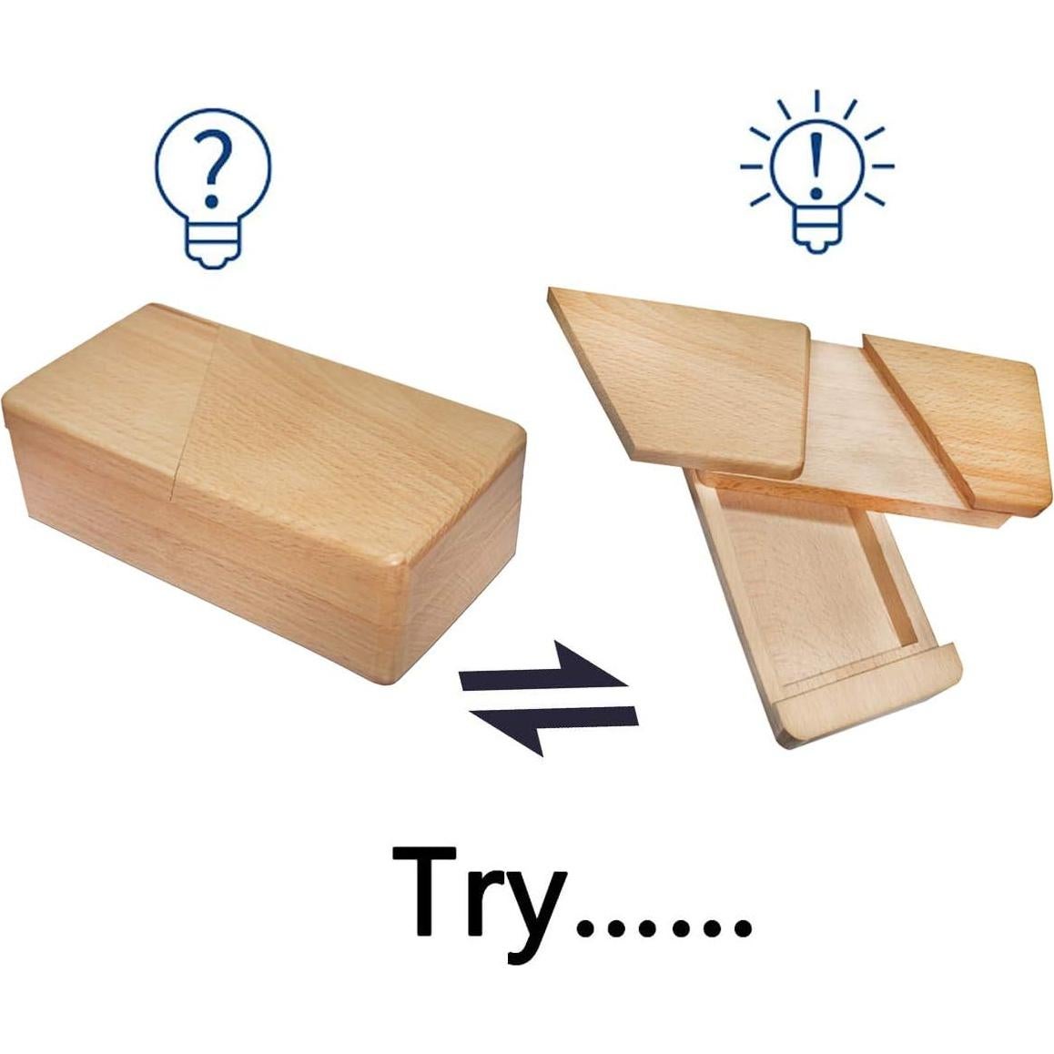 Caja de Rompecabezas 3D de Madera DC-BEAUTIFUL - Juguete Ingenio