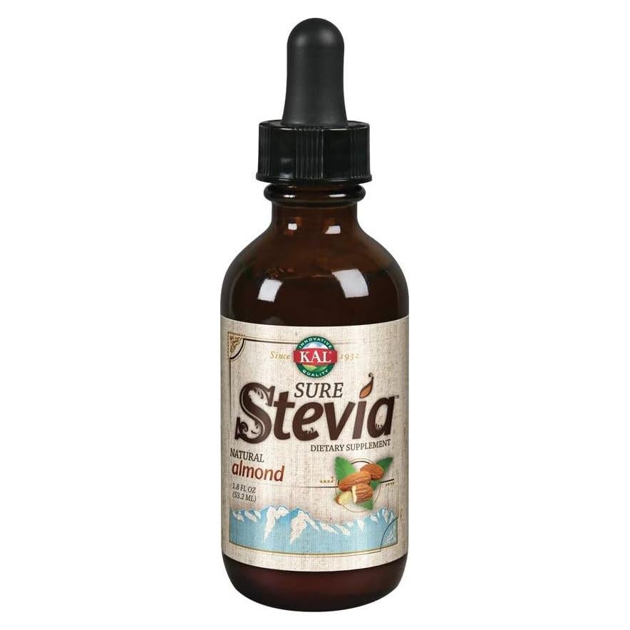 KAL Sure Stevia Gotas 53.24 ML Sabor Almendra Sin Calorías