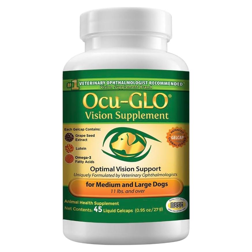 Suplemento Ocular Ocu-GLO Animal Necessity 45 Gelcaps Perros