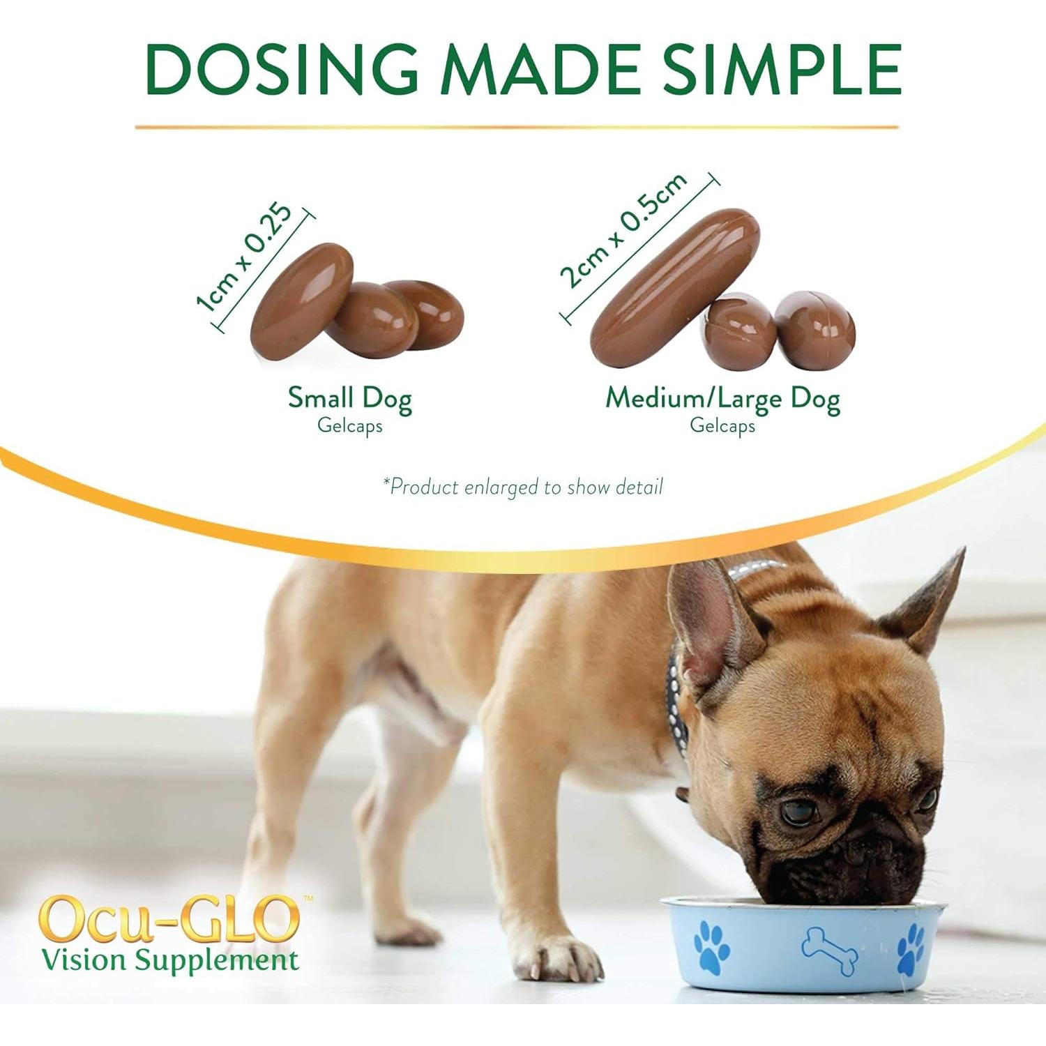 Suplemento Ocular Ocu-GLO Animal Necessity 45 Gelcaps Perros