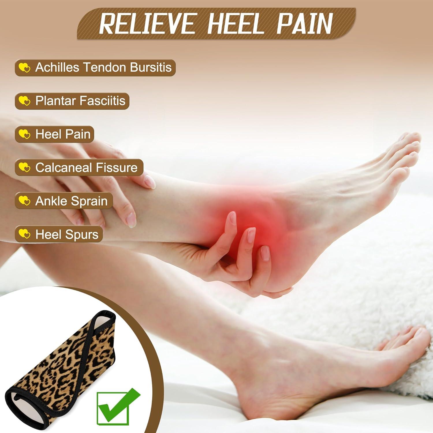 Compresa de Aceite de Ricino Lnkful Reutilizable para Tobillo y Pies