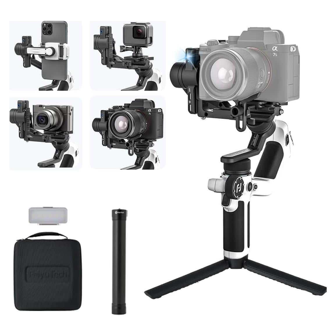 Gimbal FeiyuTech SCORP Mini 2 Estabilizador 3 Ejes 1,20 kg