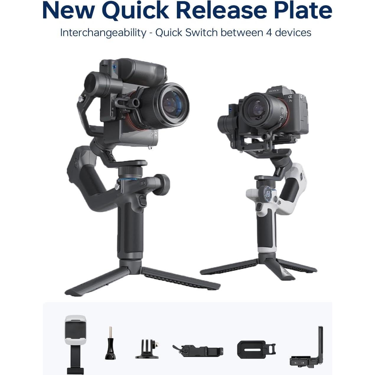 Gimbal FeiyuTech SCORP Mini 2 Estabilizador 3 Ejes 1,20 kg