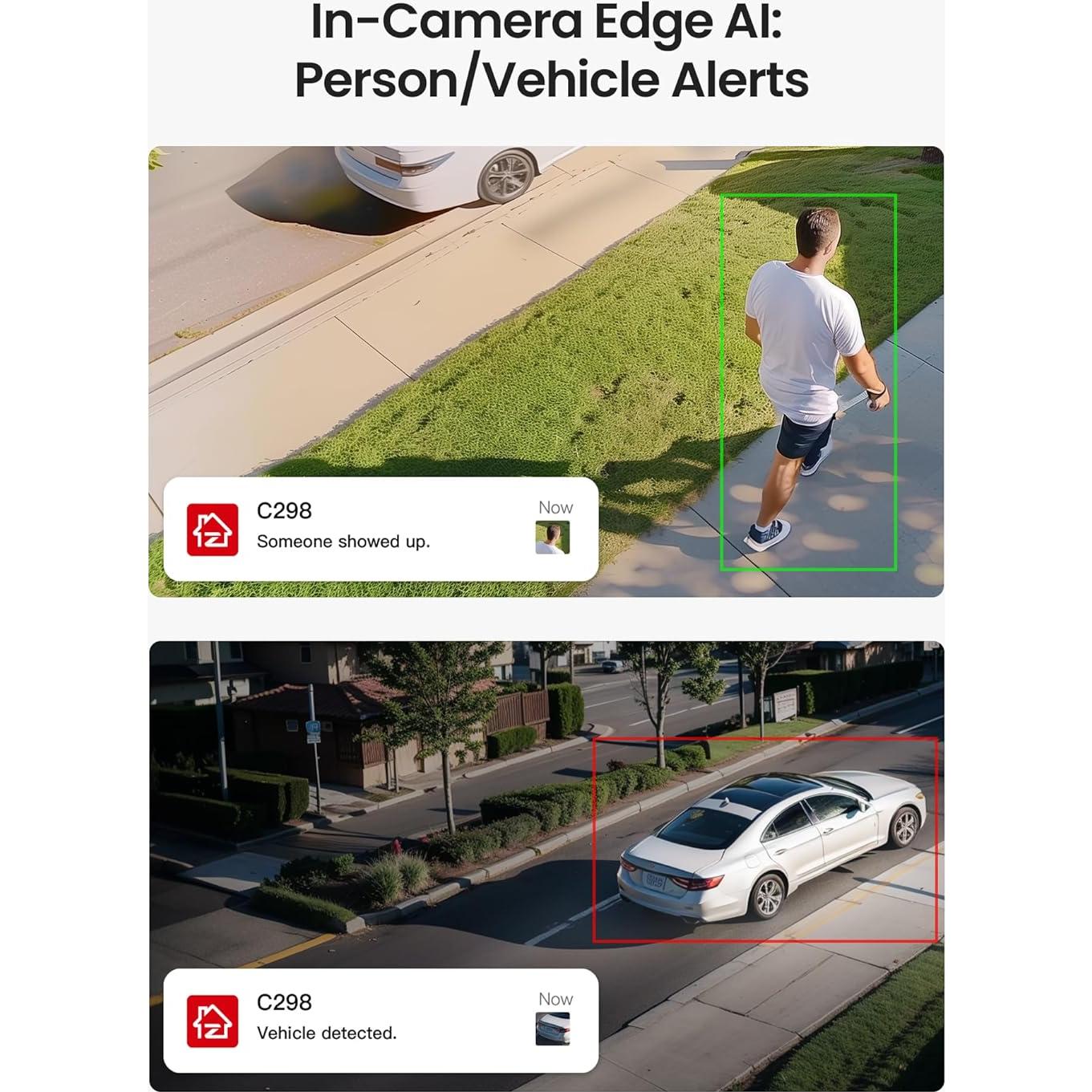 Cámara de Seguridad ZOSI C298 4MP Doble Lente WiFi 360°