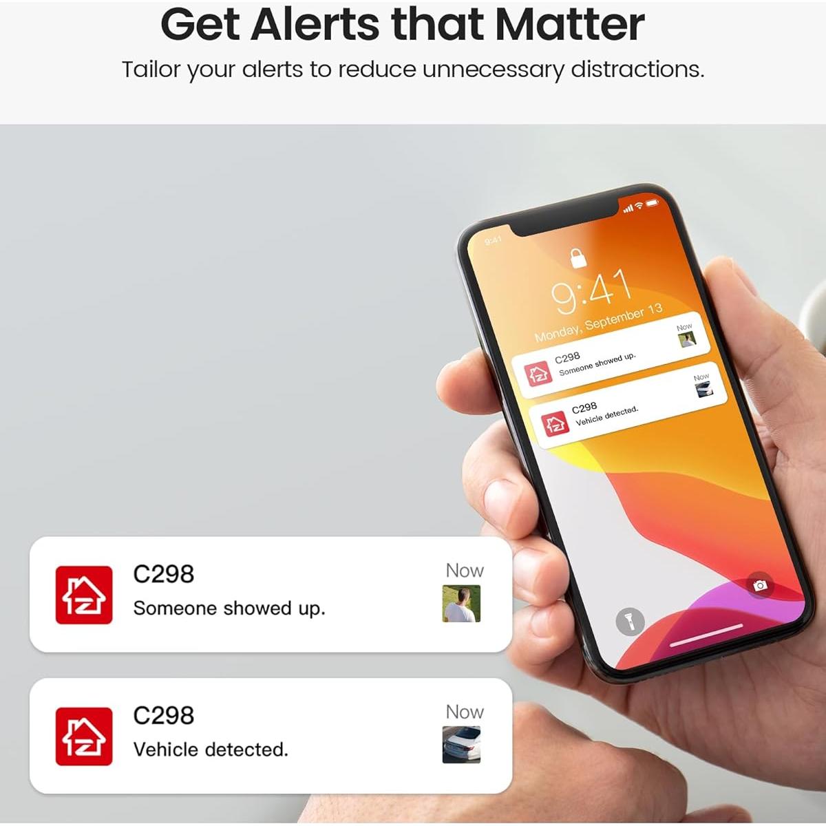 Cámara de Seguridad ZOSI C298 4MP Doble Lente WiFi 360°