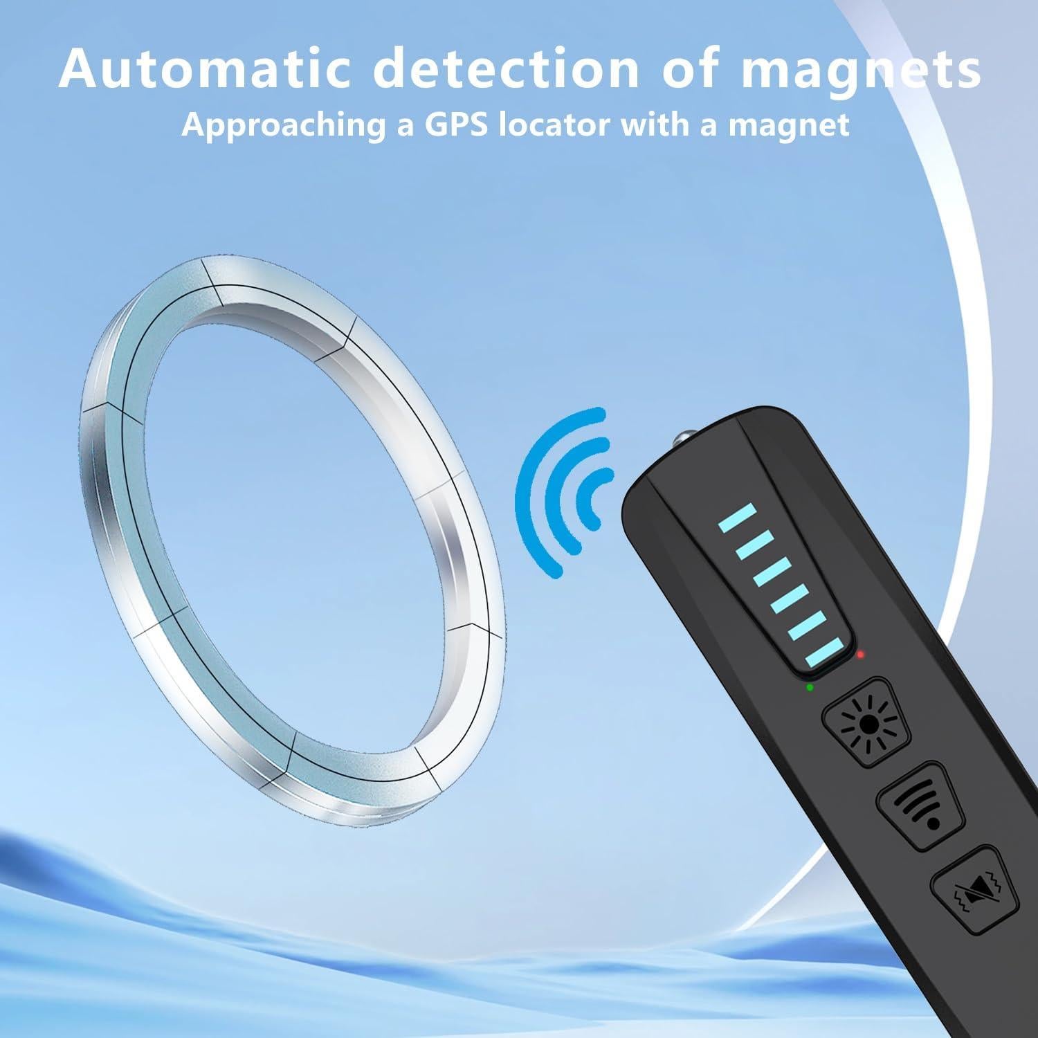 Detector de cámaras ocultas SnapDetect S500 - 25h batería, portátil