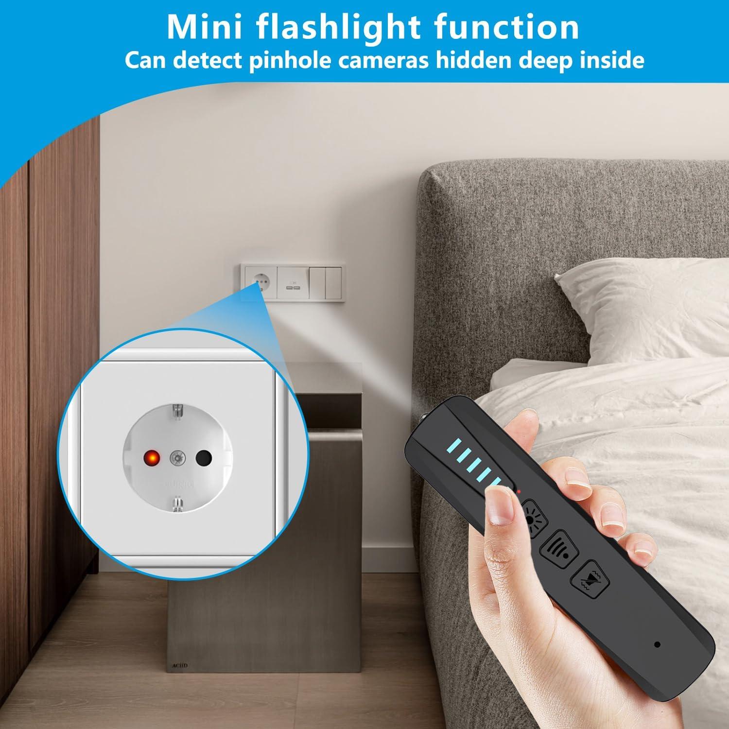 Detector de cámaras ocultas SnapDetect S500 - 25h batería, portátil