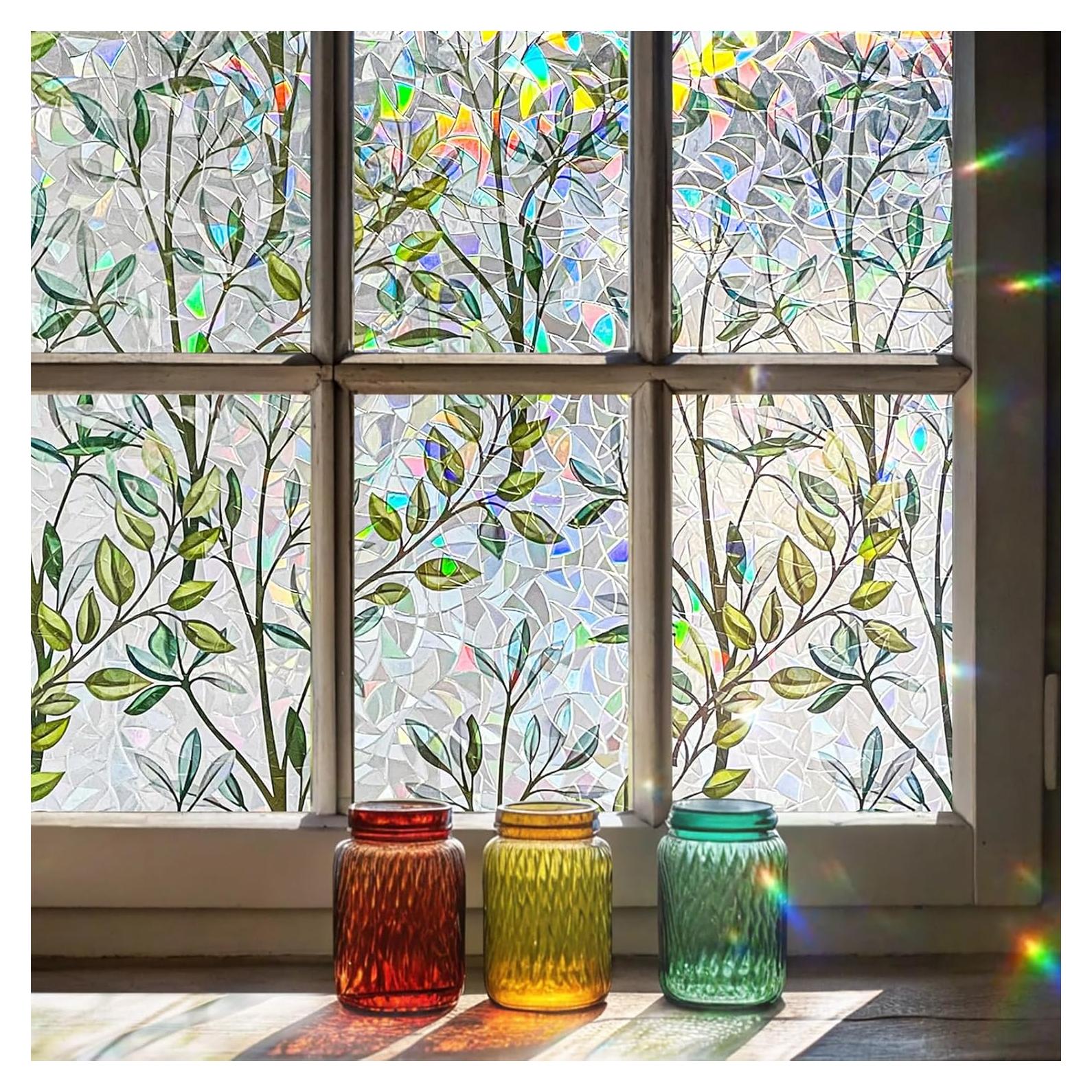 Película de Privacidad para Ventanas ADD.HERES Vineman Verde 75x200cm