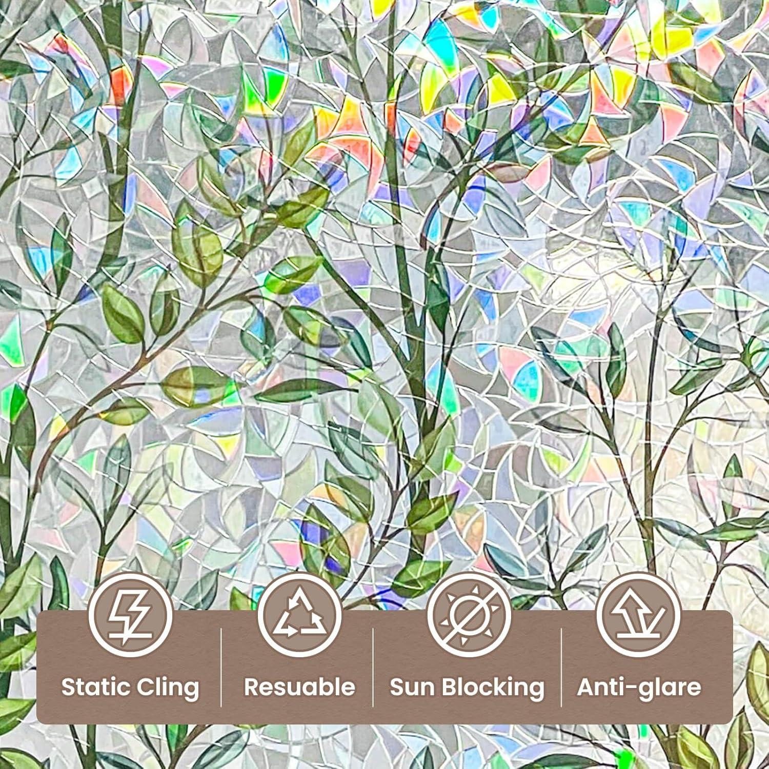 Película de Privacidad para Ventanas ADD.HERES Vineman Verde 75x200cm