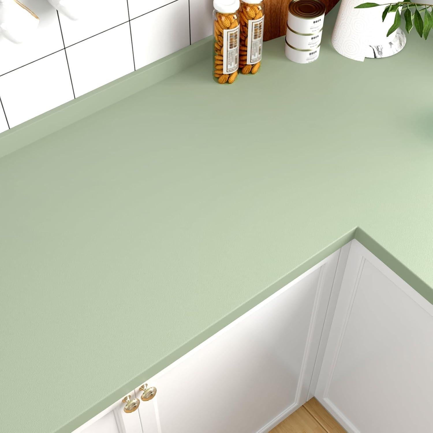 Papel Tapiz Autoadhesivo Verde Claro Wallderful 40x1000 cm