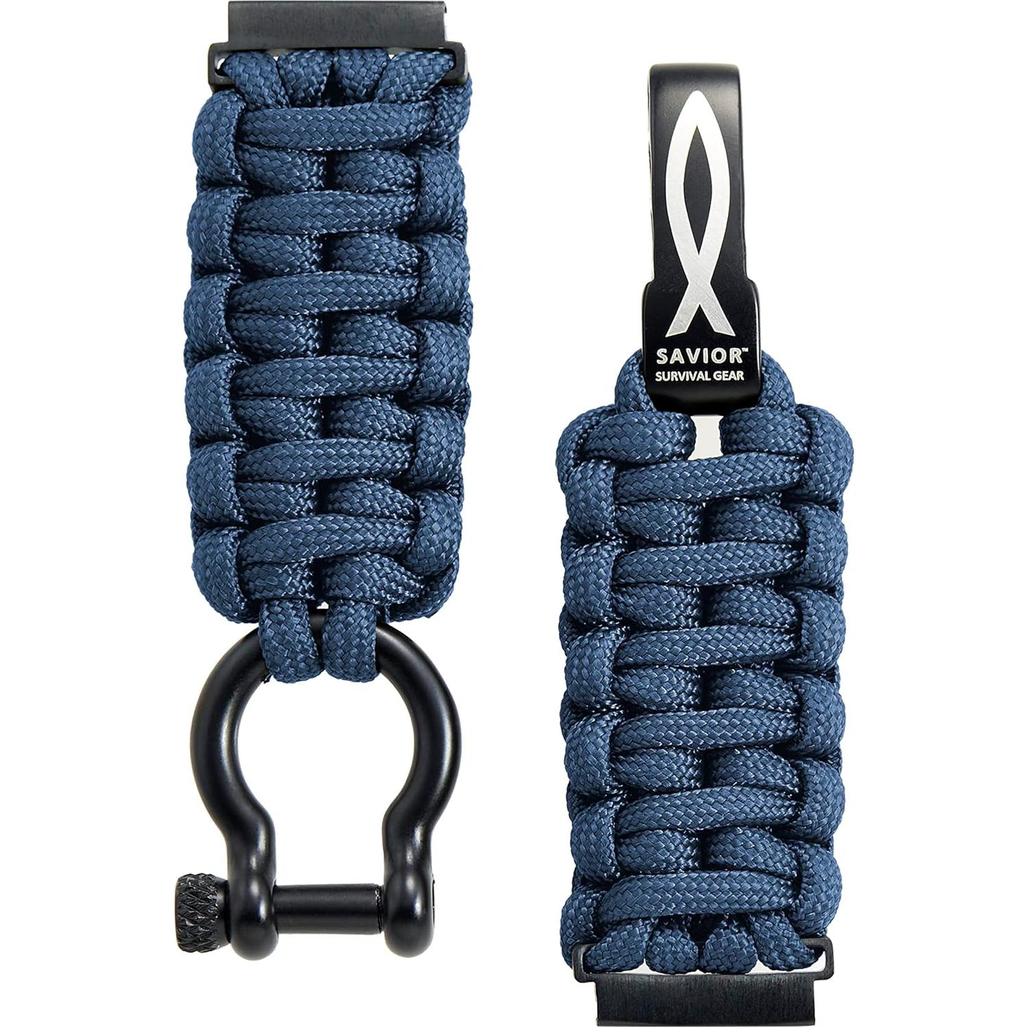 Banda de Reloj Paracord 20mm Savior Survival Gear - Unisex