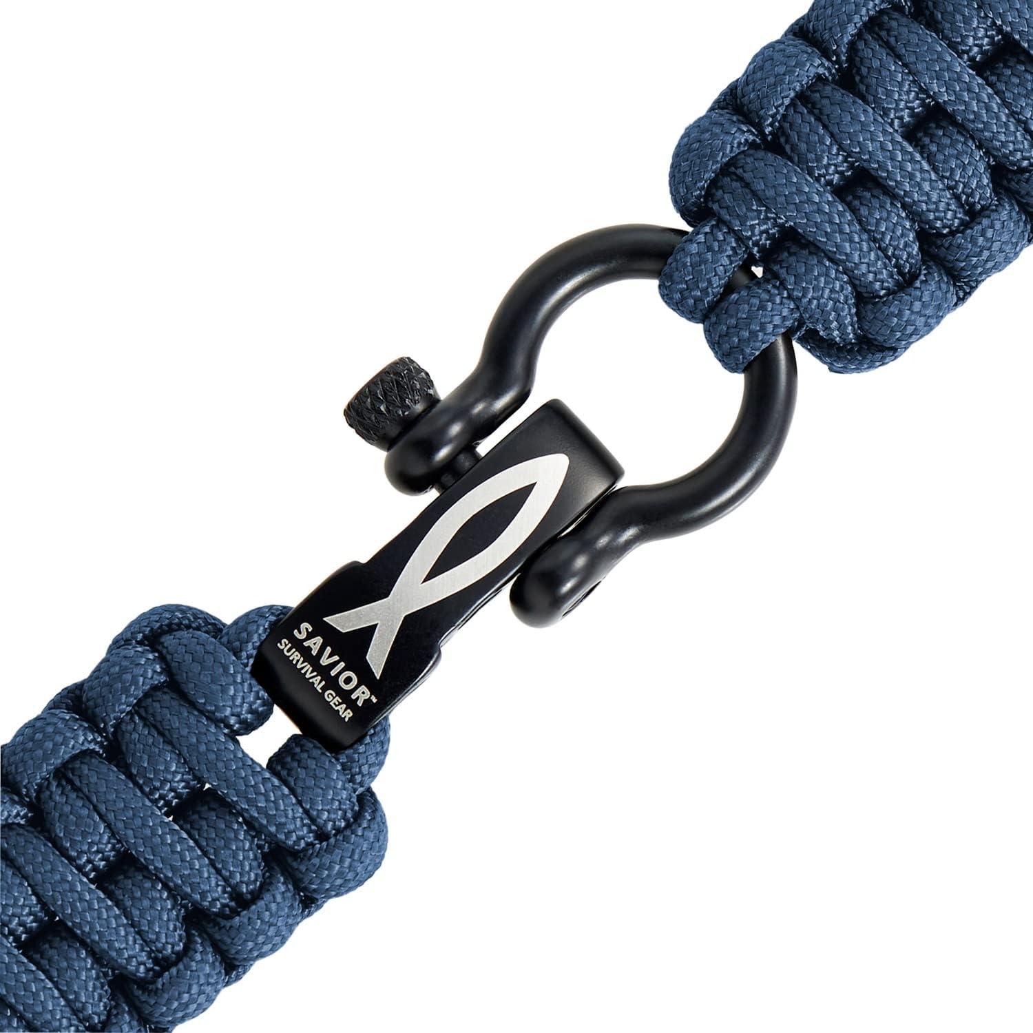 Banda de Reloj Paracord 20mm Savior Survival Gear - Unisex