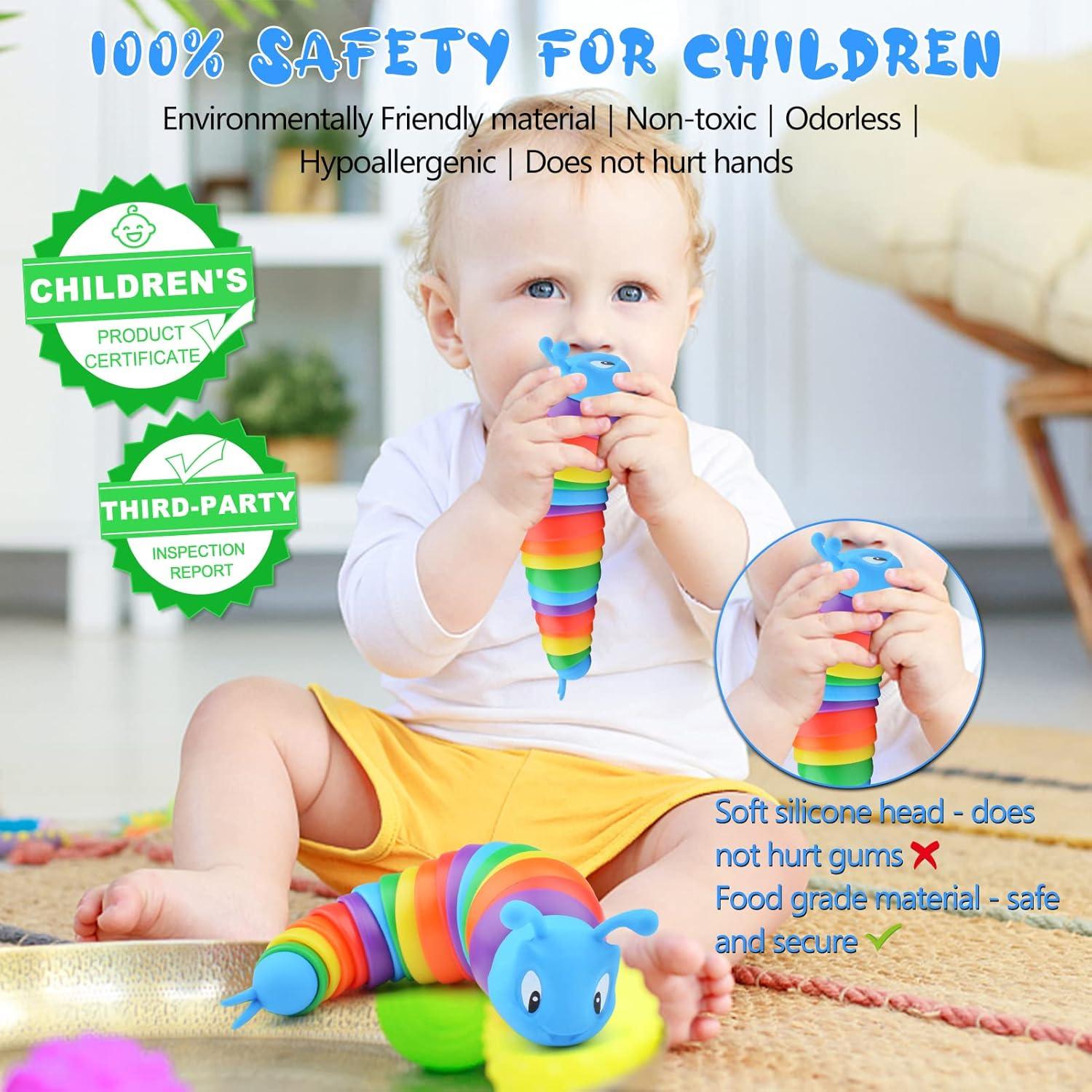 Juguete Antiestrés Slug Cevioce 1 PC Sensorial para Niños