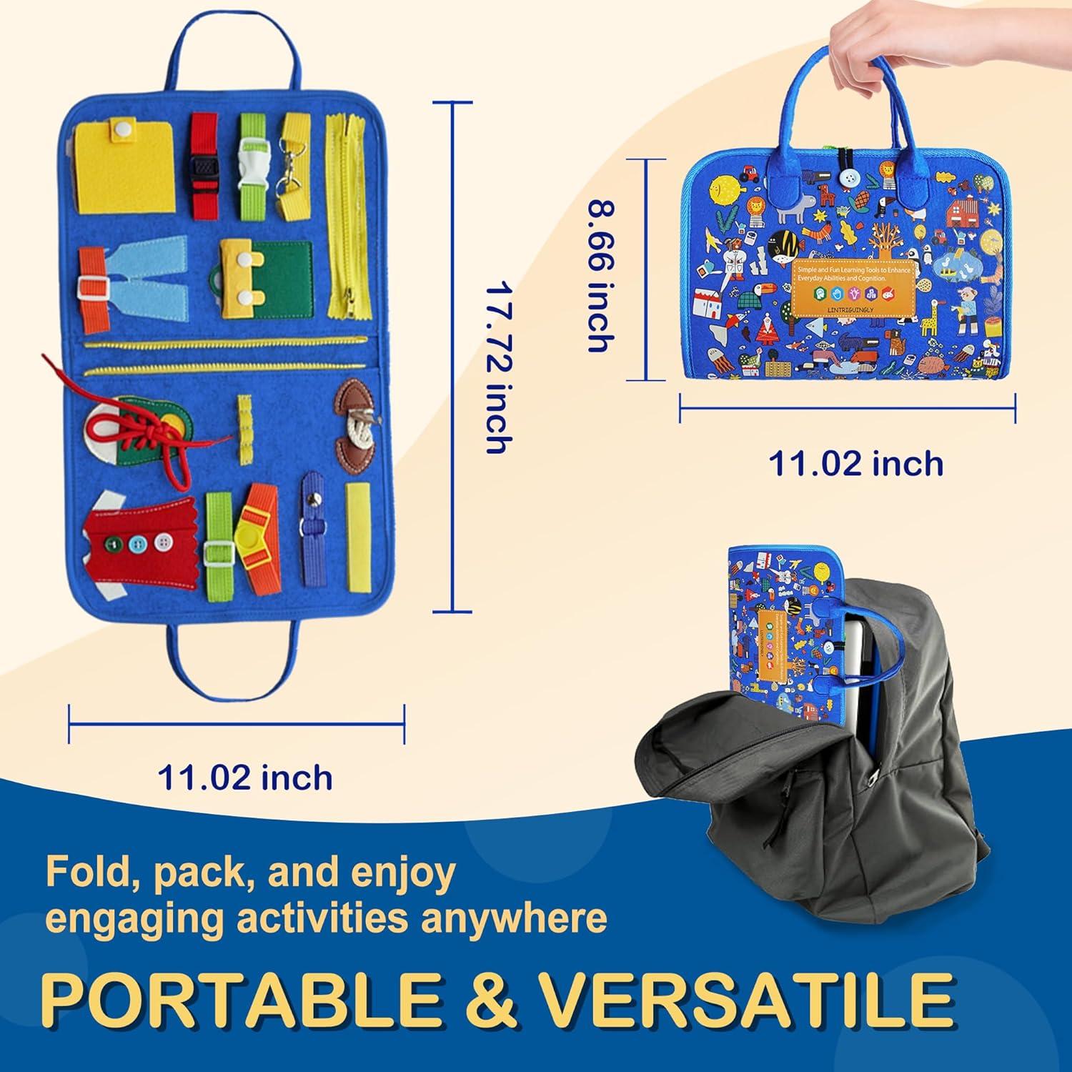 Manta Antiestrés Lintriguingly Azul para Adultos con Demencia